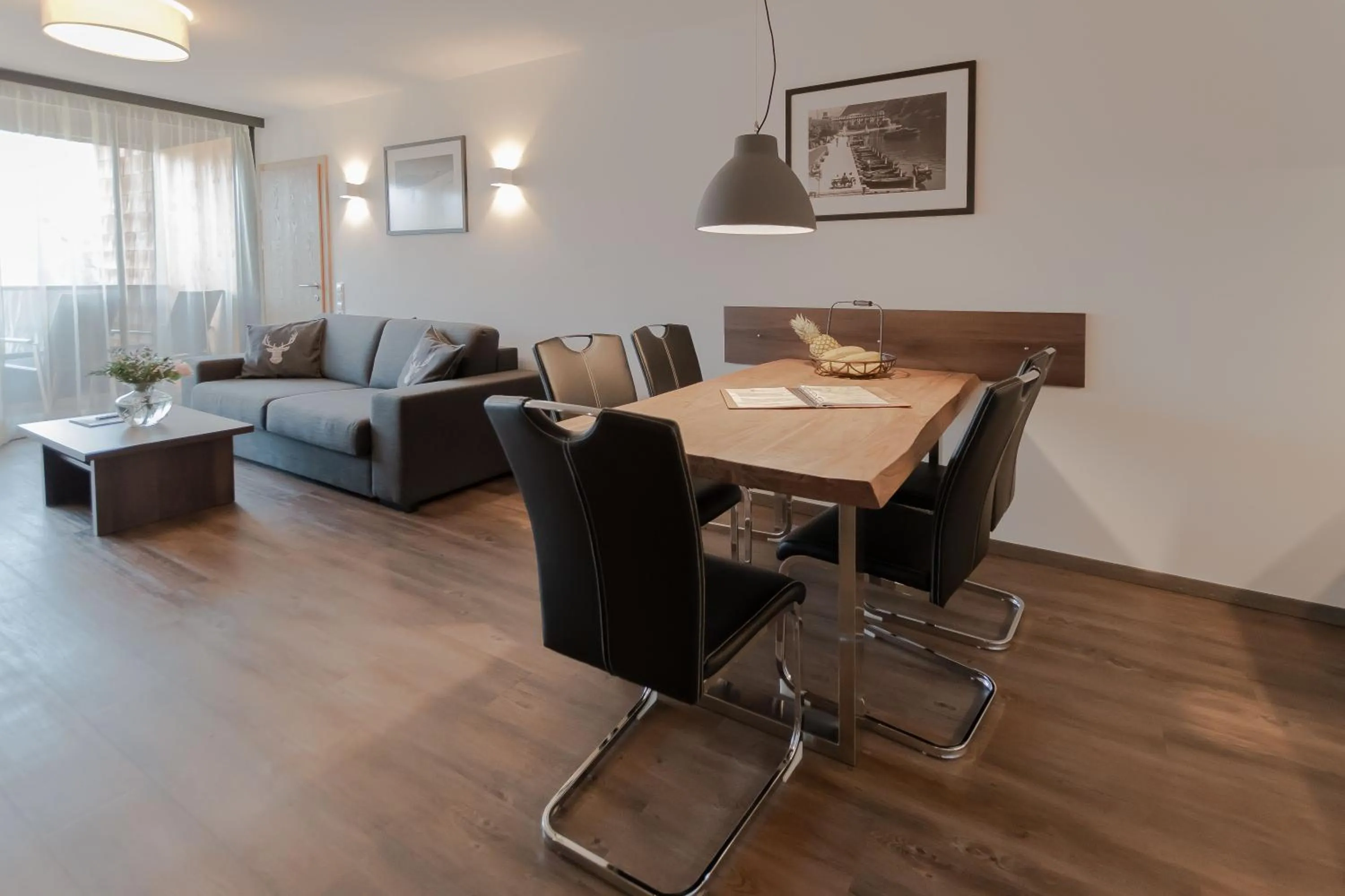 Living room, Dining Area in Schönblick Residence - Absolut Alpine Apartments