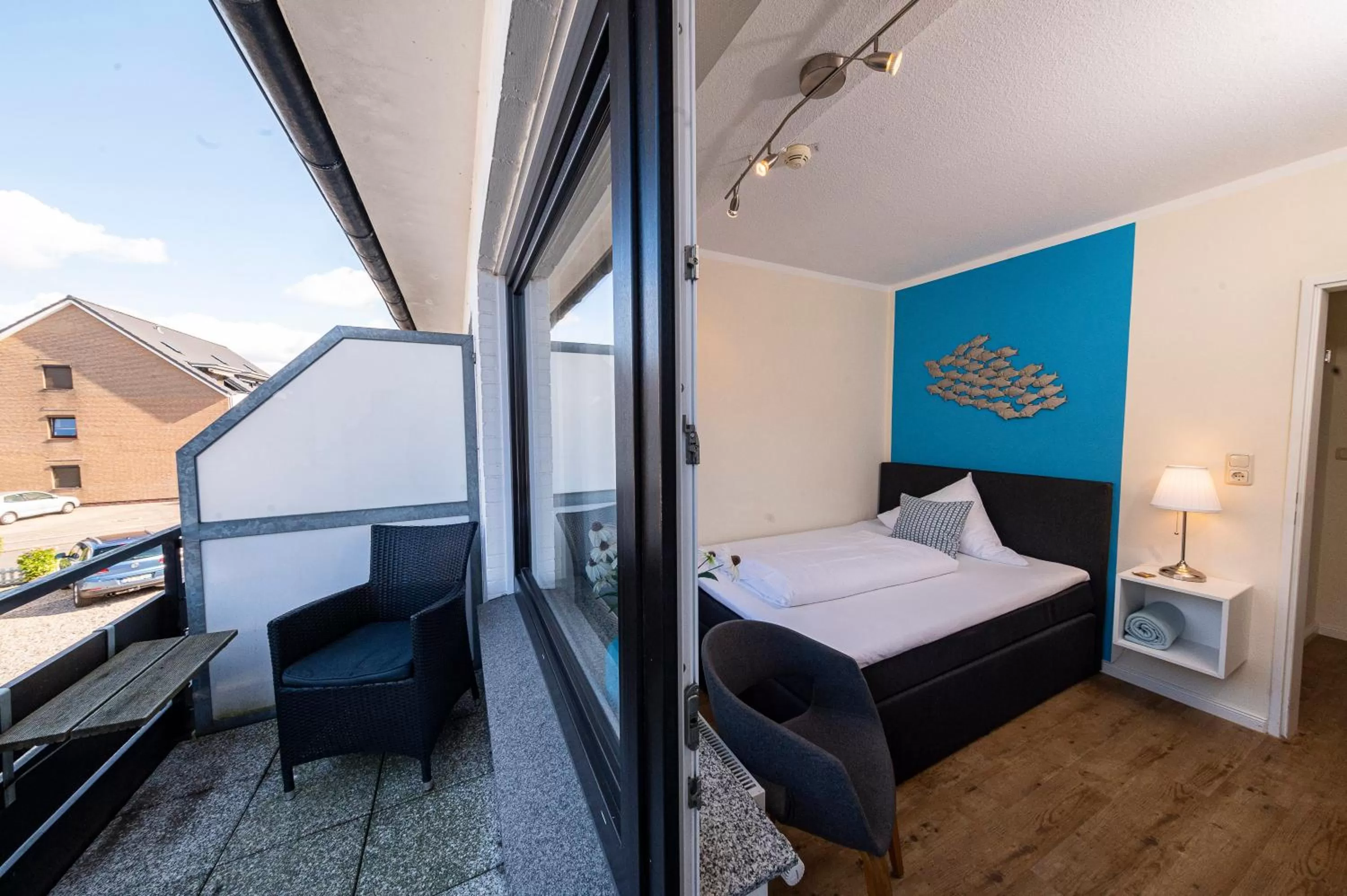 Balcony/Terrace in Das Frühstückshotel Büsum