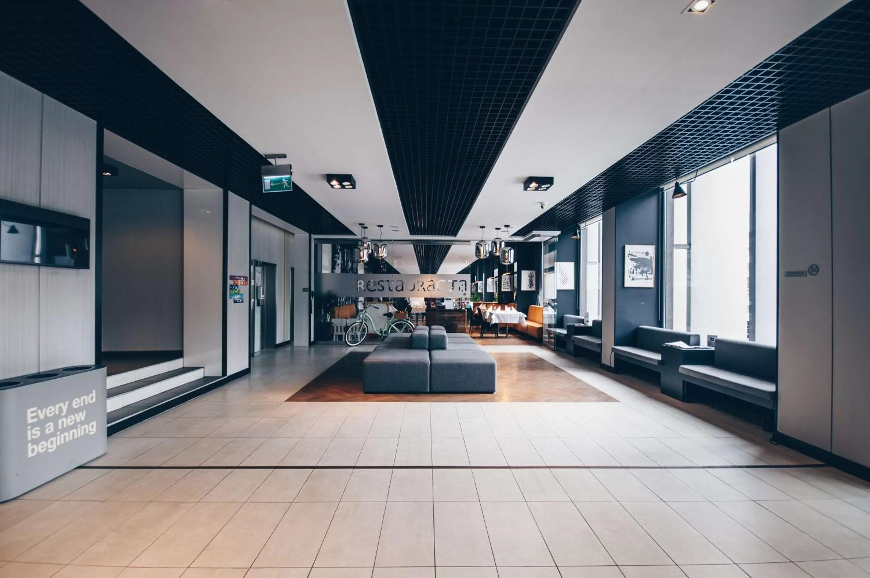 Lobby or reception in METROPOL Hotel Katowice