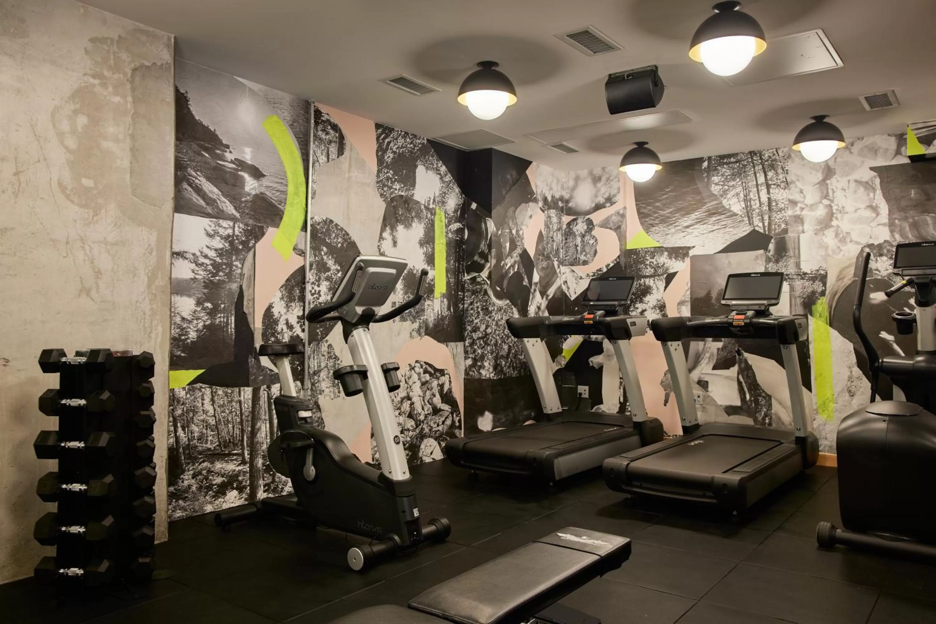 Fitness centre/facilities in Ace Hotel Toronto