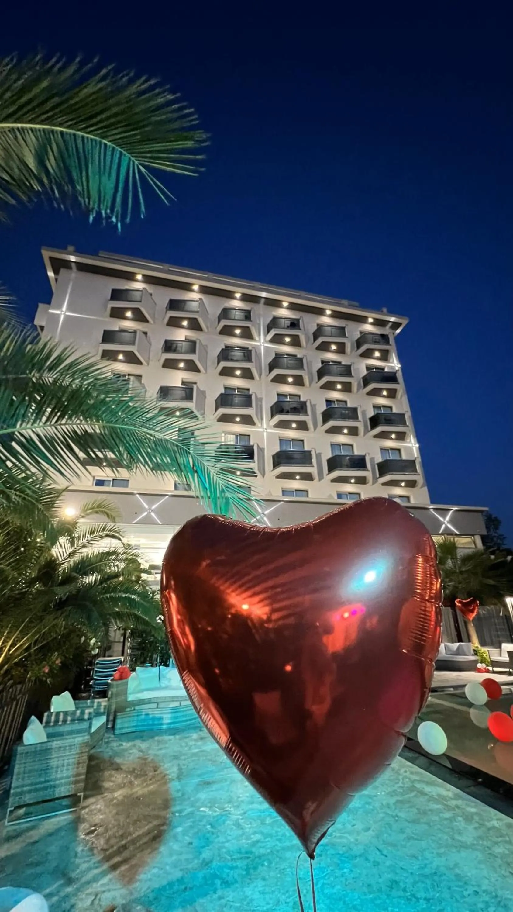 Swimming pool in Hotel Due Mari & SPA