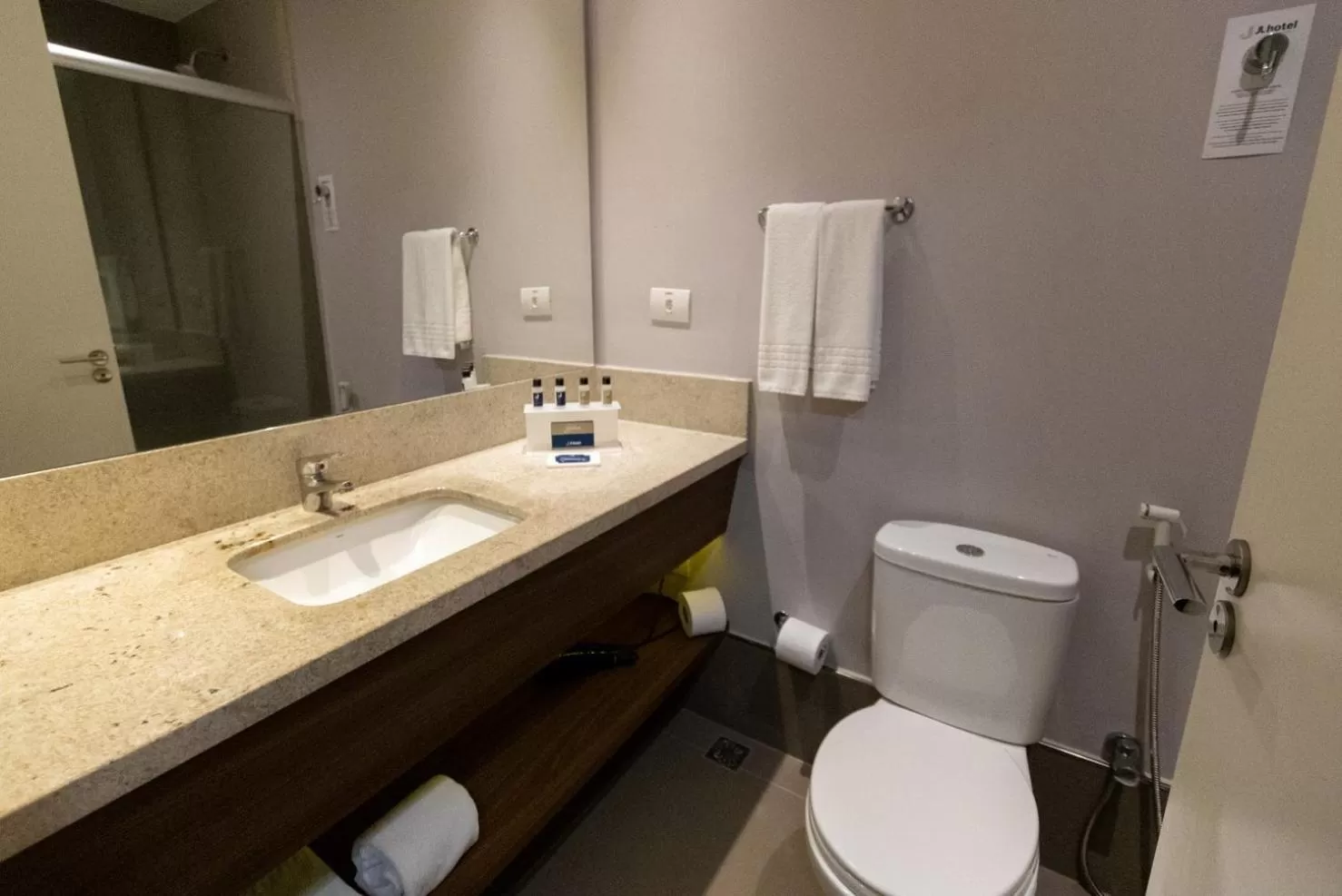 Toilet in JL Hotel by Bourbon