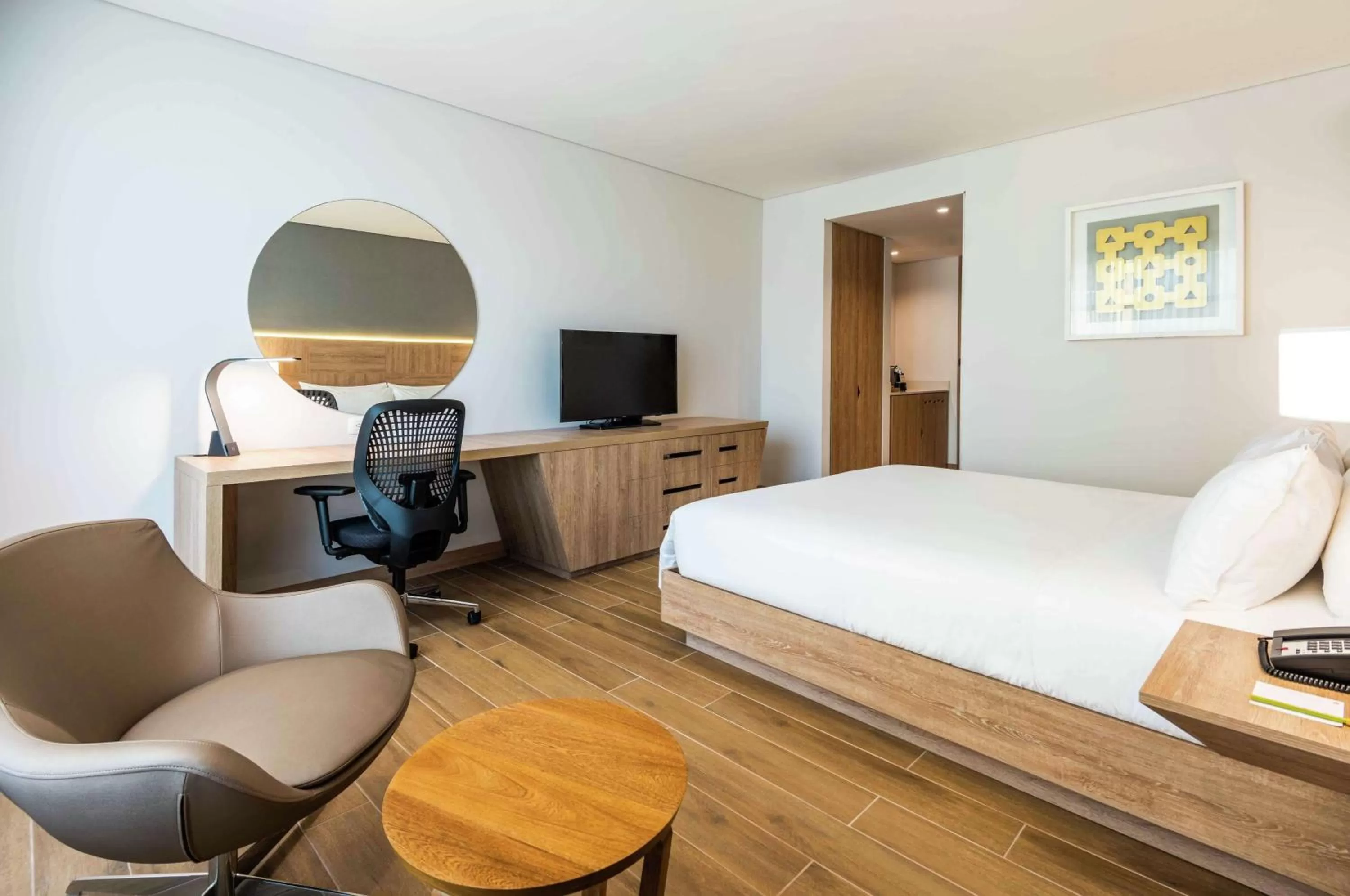 Bed in Hilton Garden Inn Santa Marta