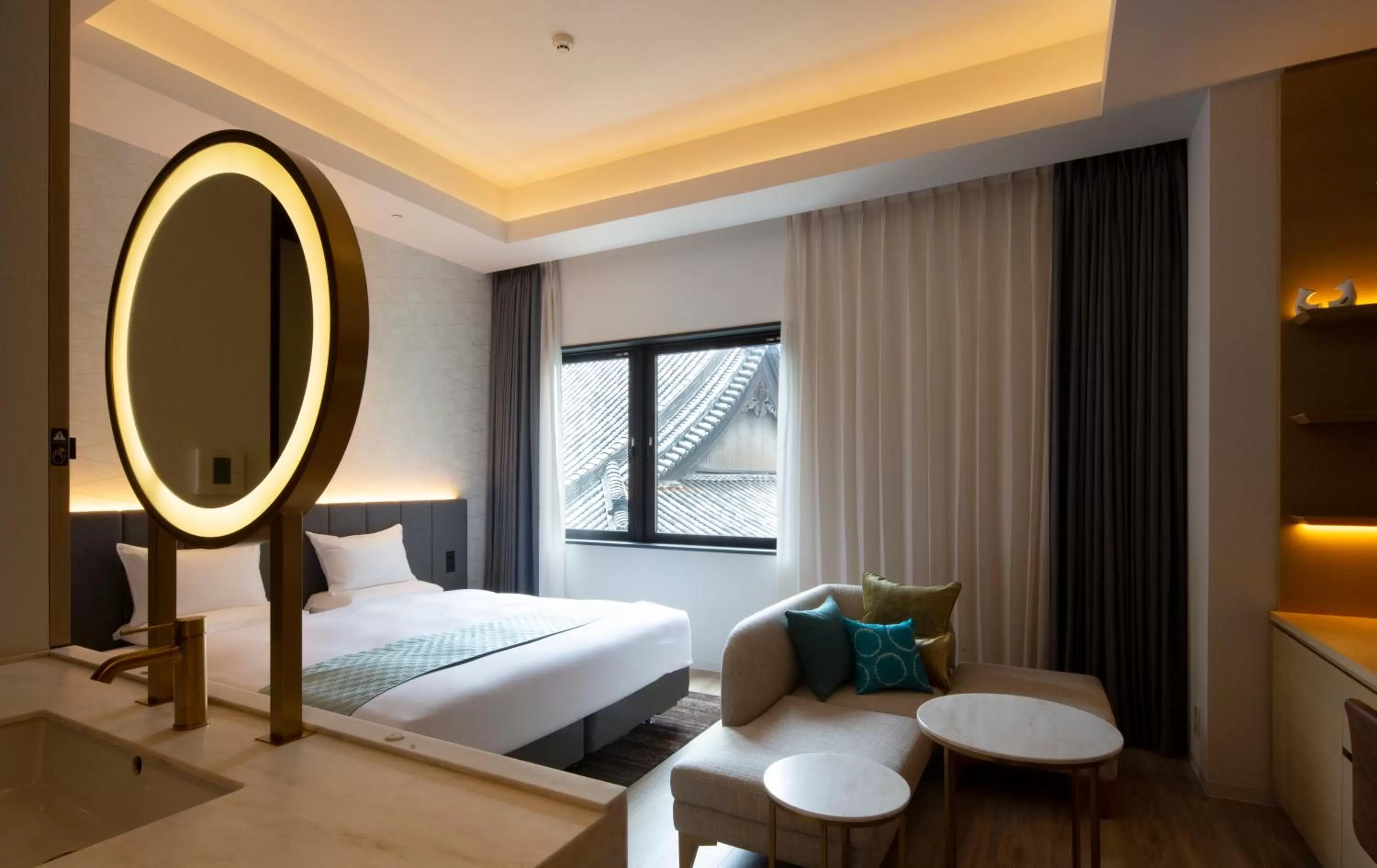 Photo of the whole room, Bed in Nikko Style Nagoya