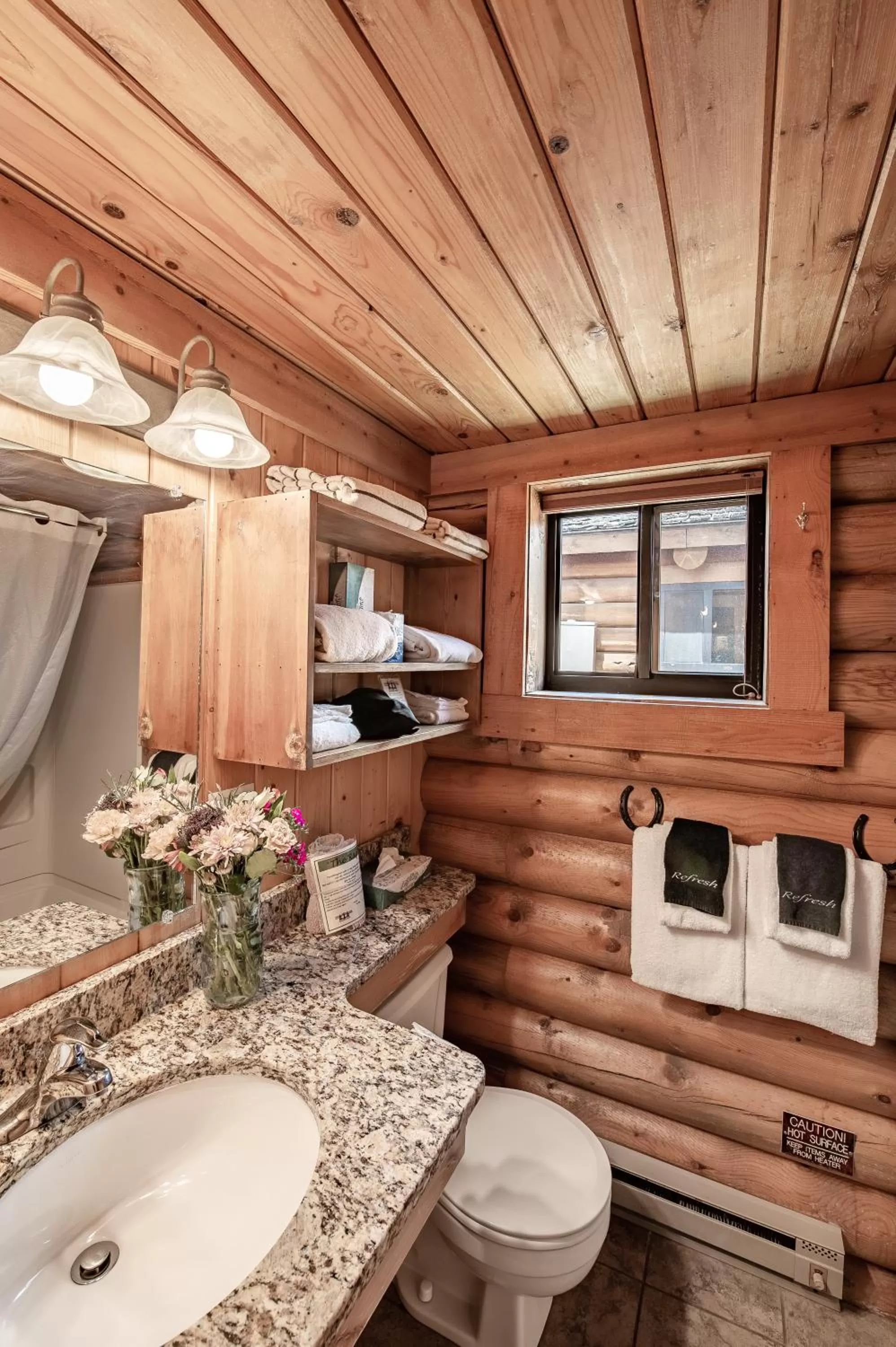 Toilet in Cowboy Village Resort