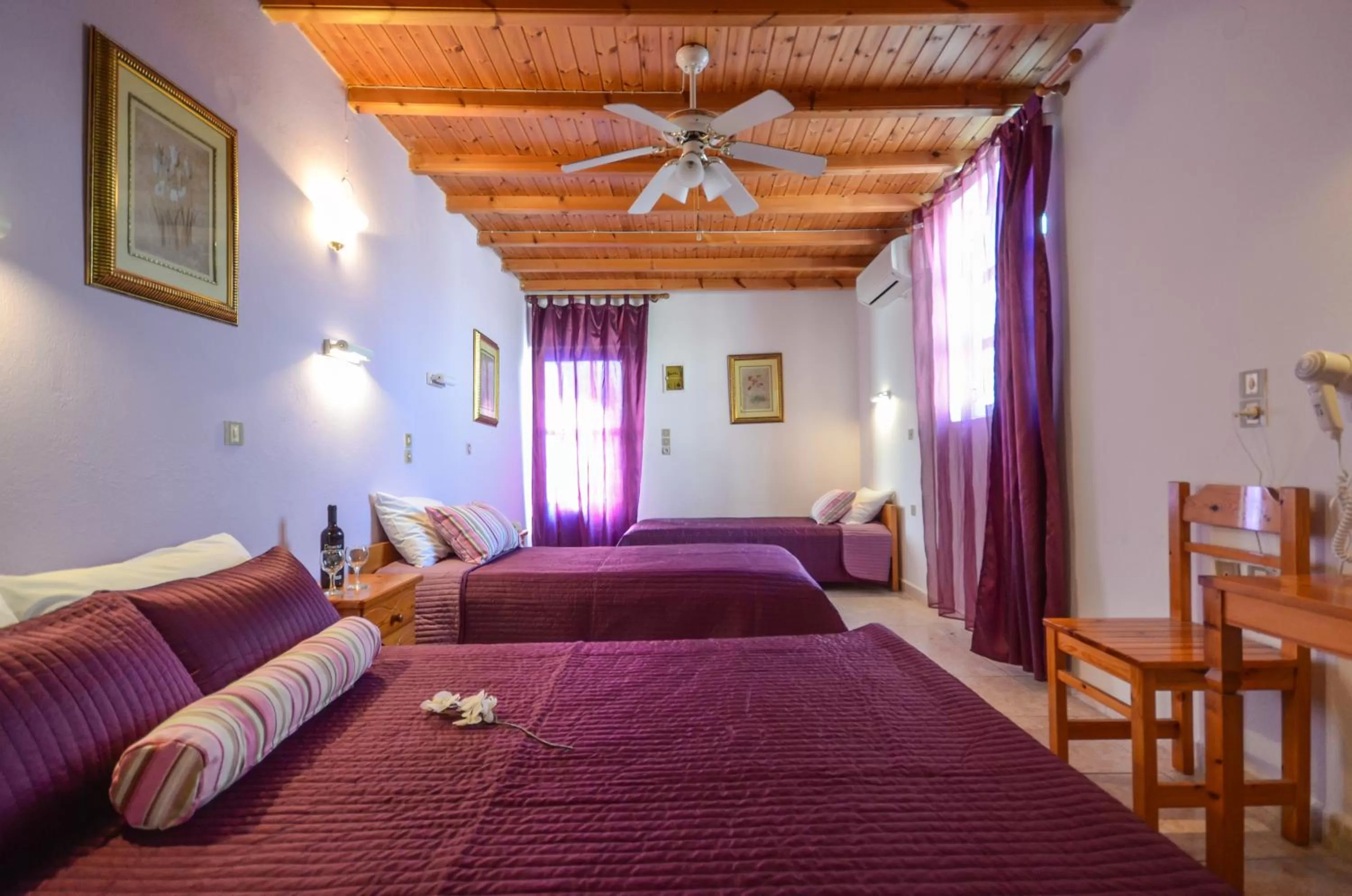 Bedroom, Bed in Panormos Hotel and Studios