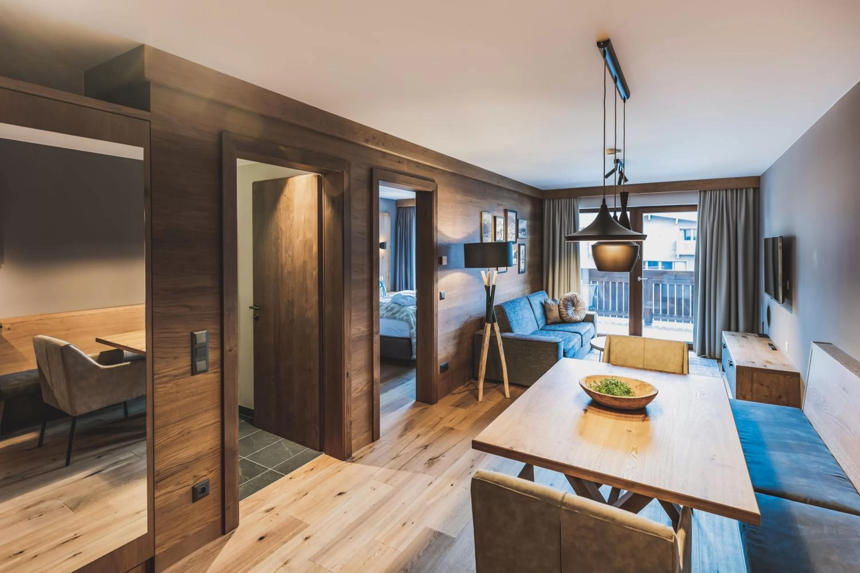 TV and multimedia, Dining Area in PURE Resort Ehrwald