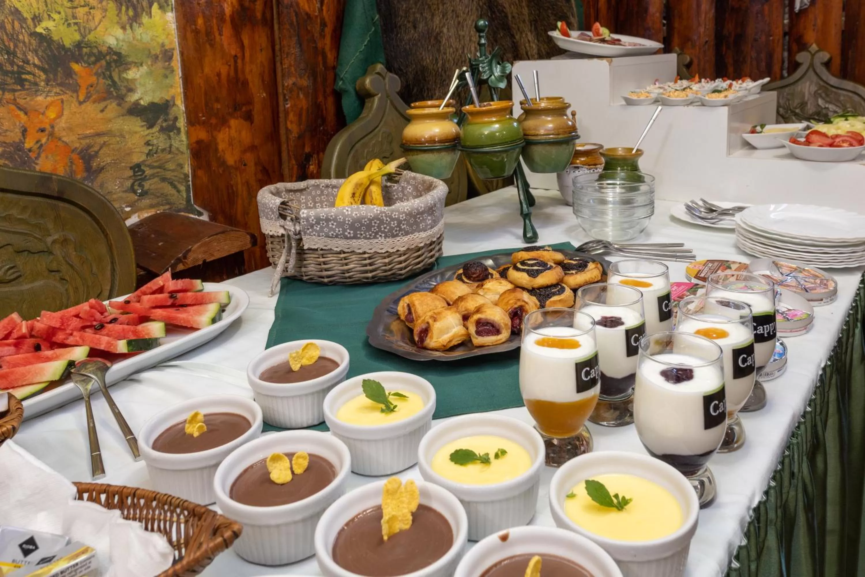 Buffet breakfast in Illés Hotel