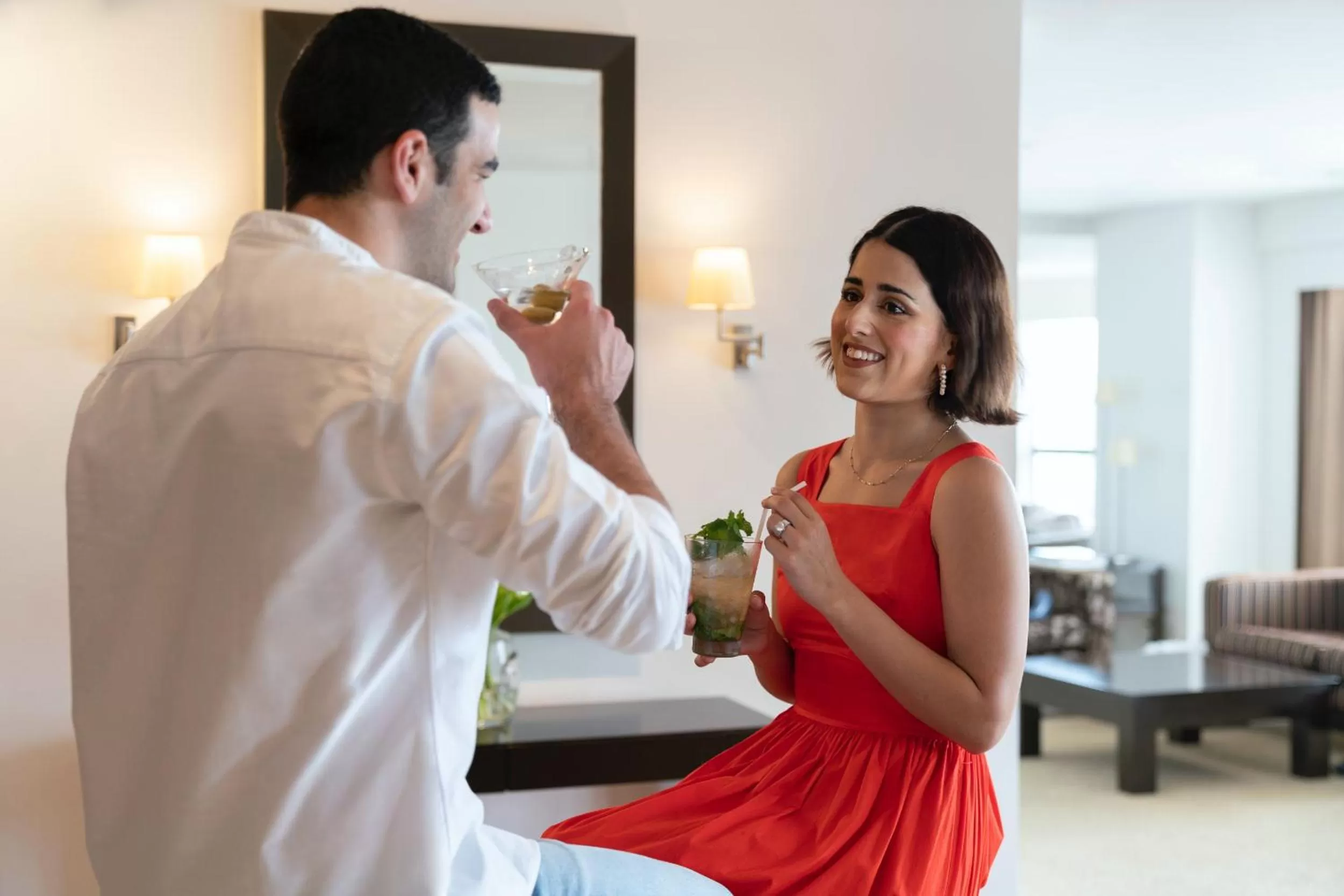 Living room in lebua at State Tower