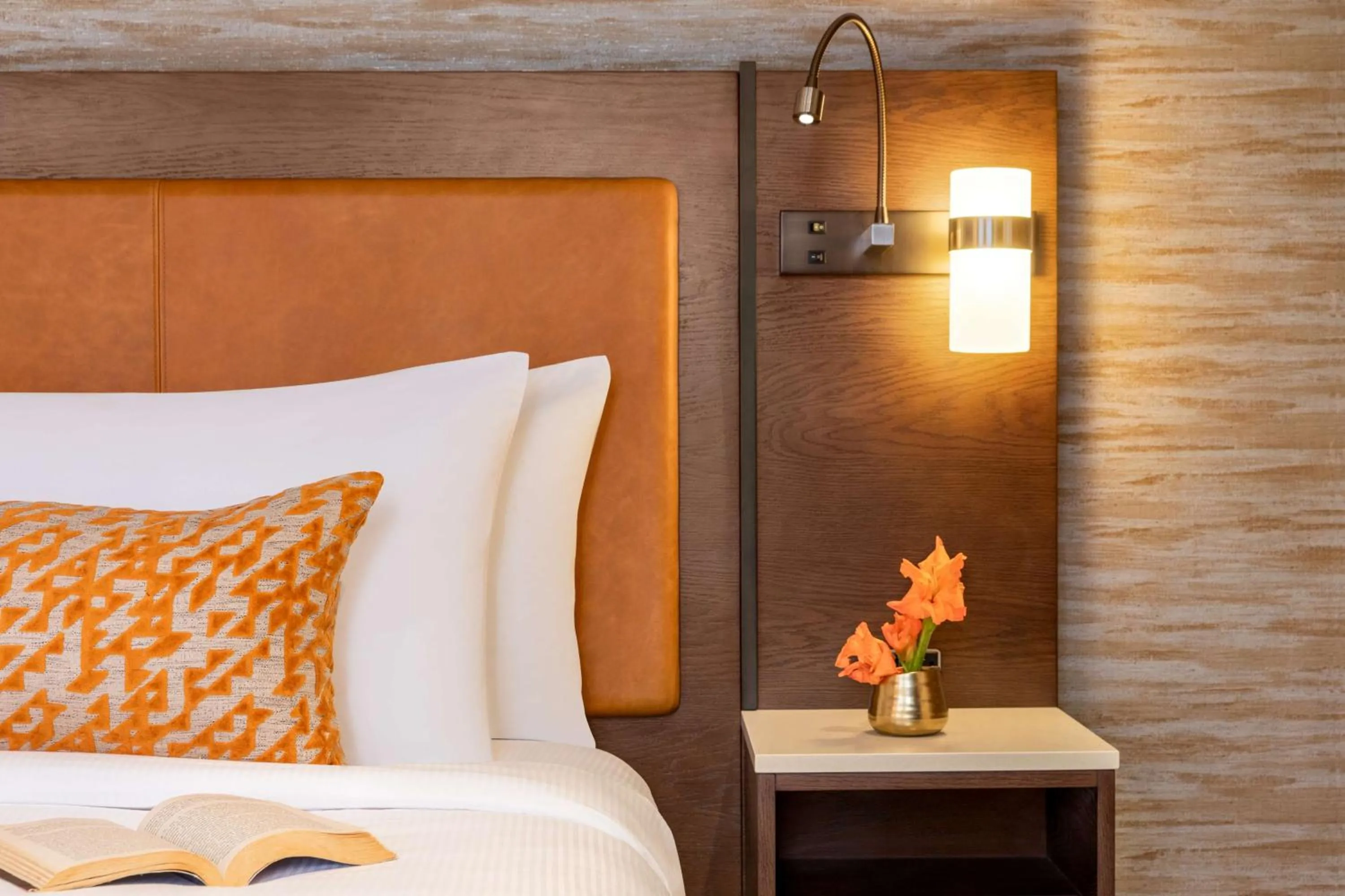 Bed in Casitas At The Hoodoo Moab, Curio Collection By Hilton