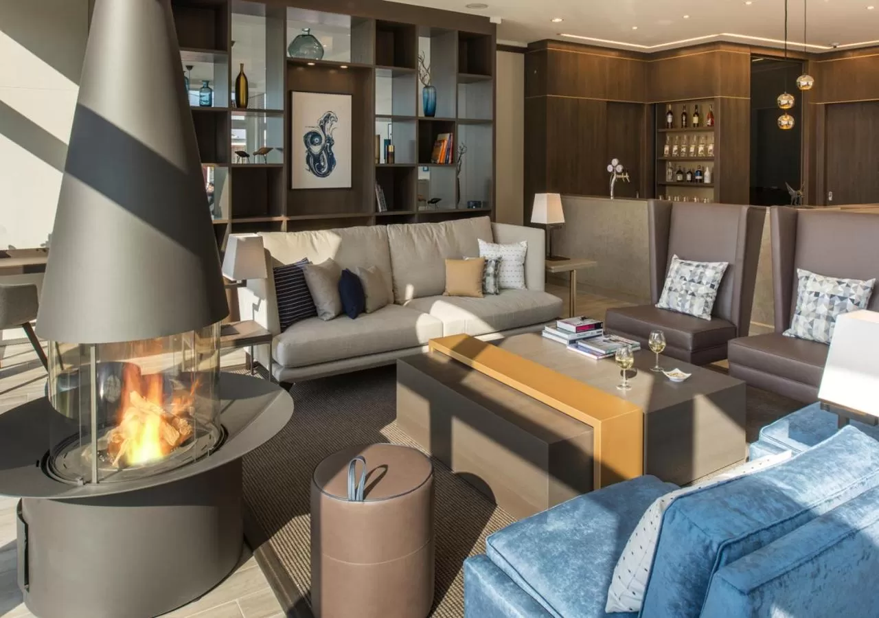 Lobby or reception in Hotel Am Leuchtturm