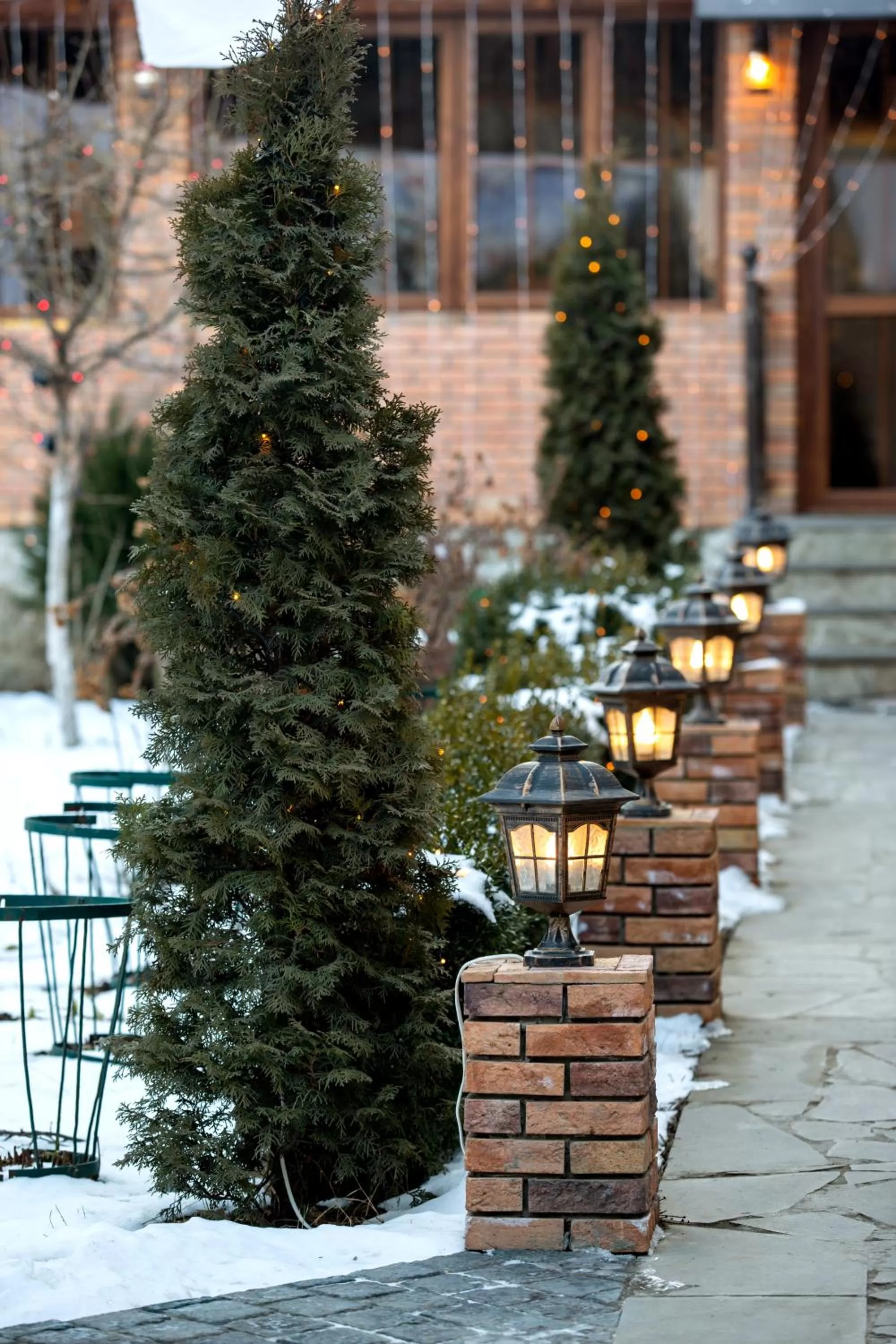 Garden, Winter in MagHay B&B Hotel in Vanadzor