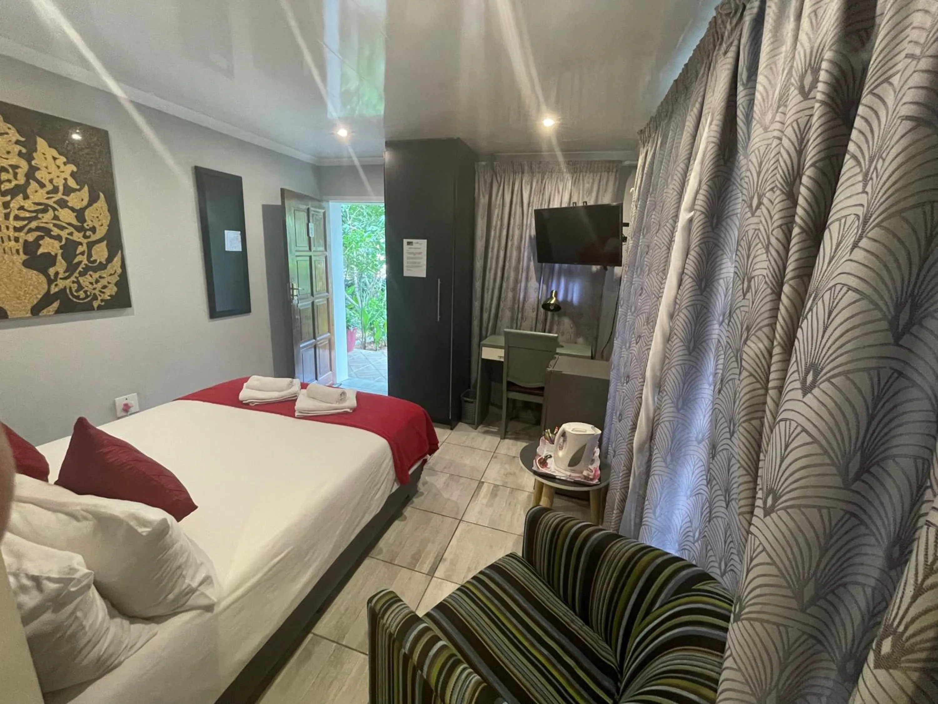 TV and multimedia, Bed in Marion Lodge