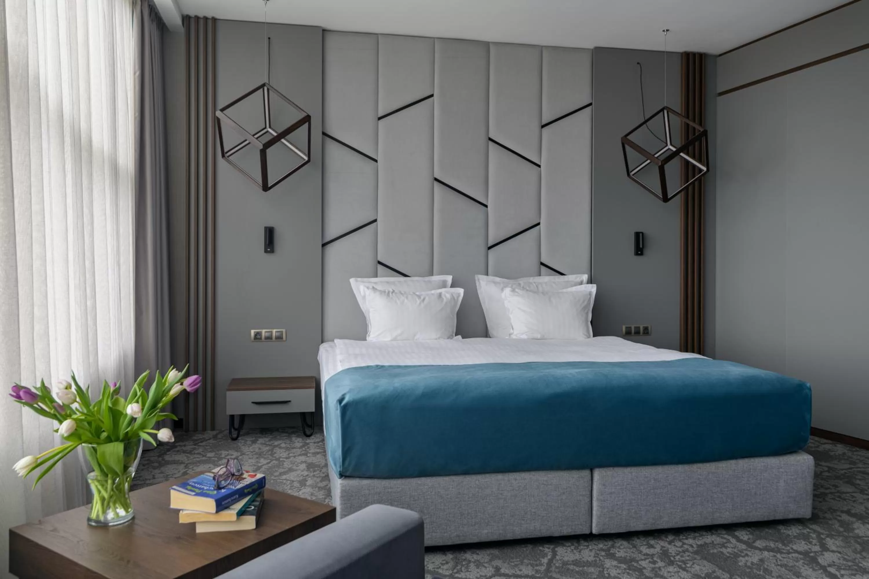 Bed in Rosslyn Dimyat Hotel Varna