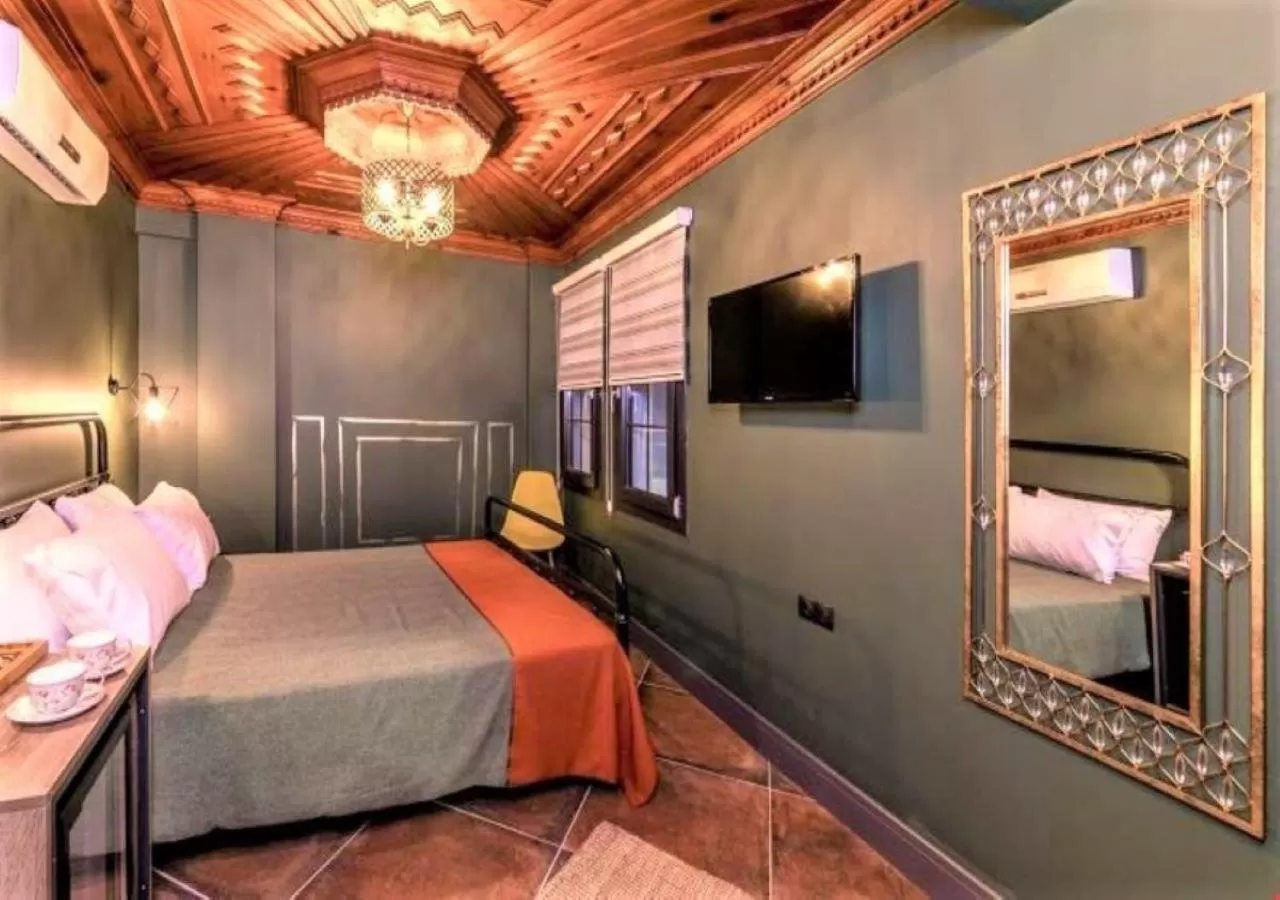 Bed in Sunset Hotel Marmaris