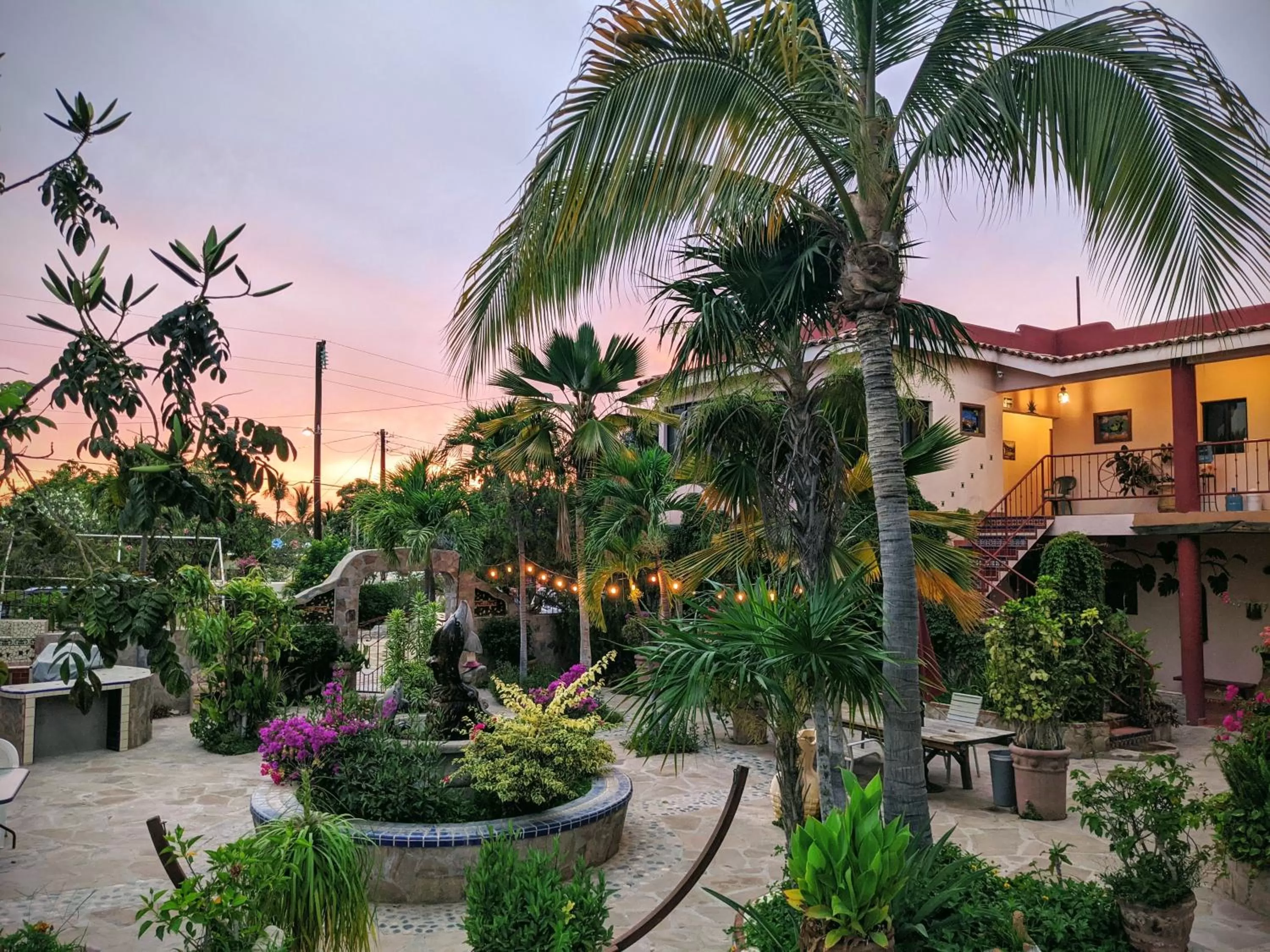 Garden in Hacienda De Palmas