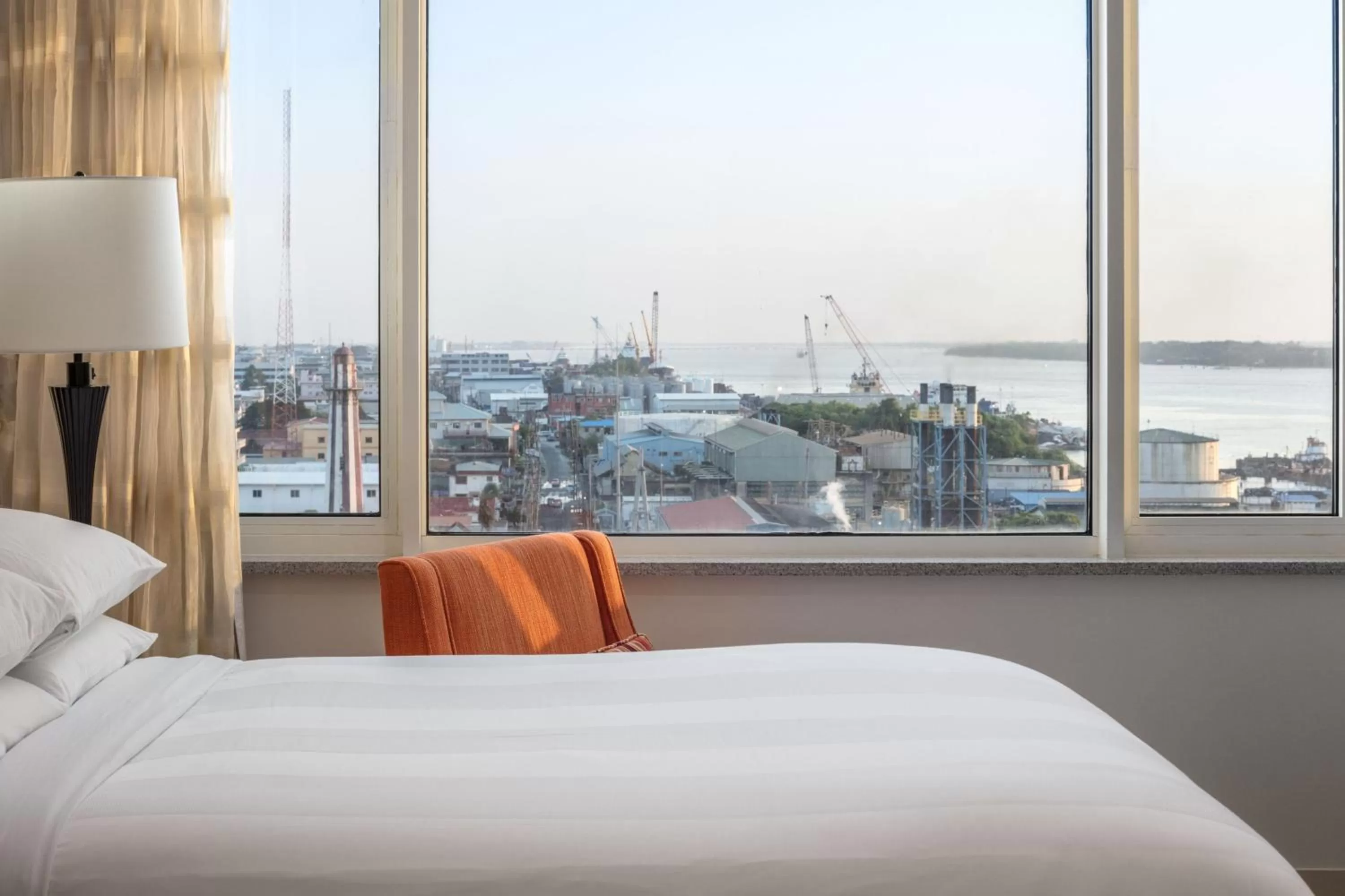 Photo of the whole room, Bed in Guyana Marriott Hotel Georgetown