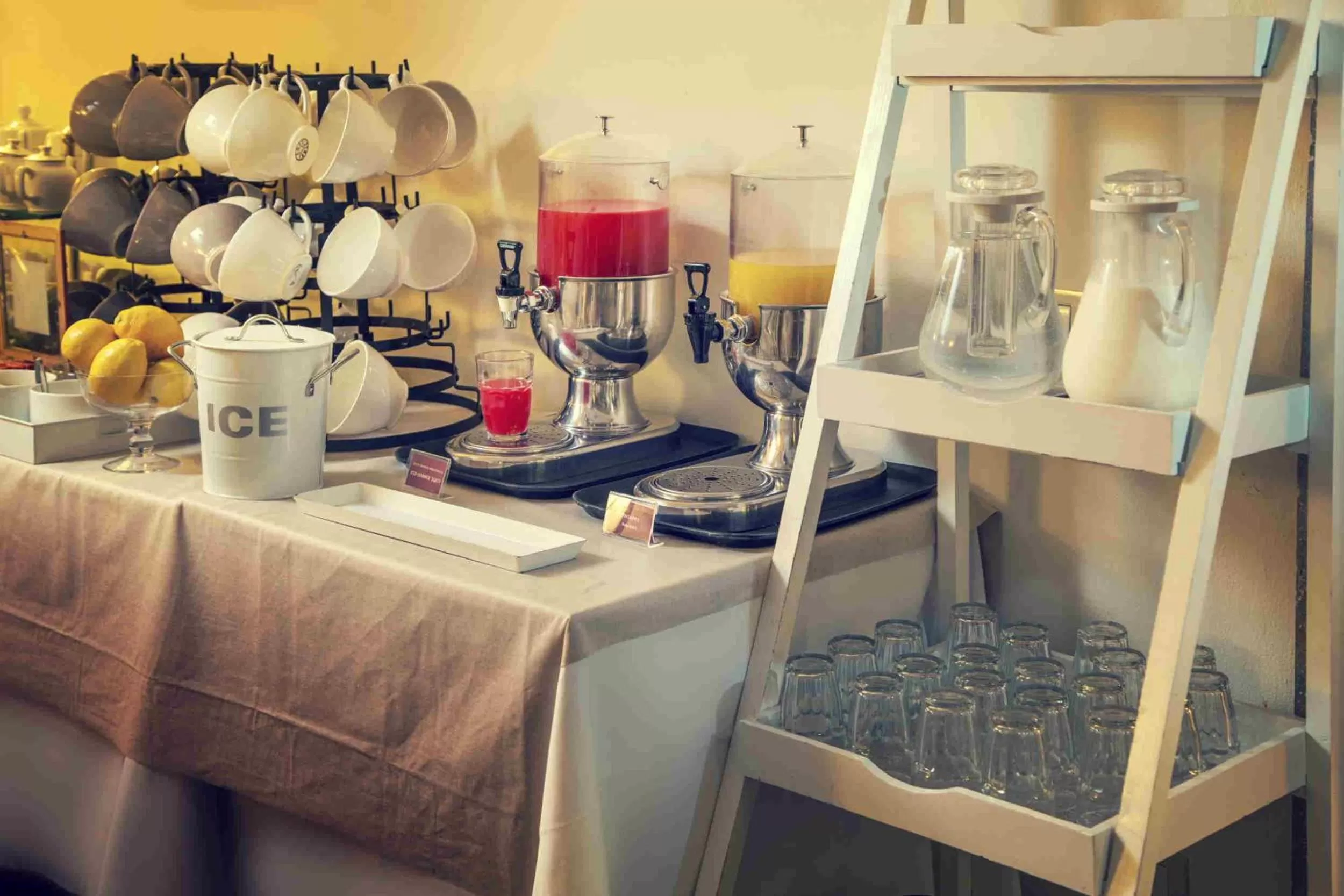 Non alcoholic drinks in Hotel Adriano