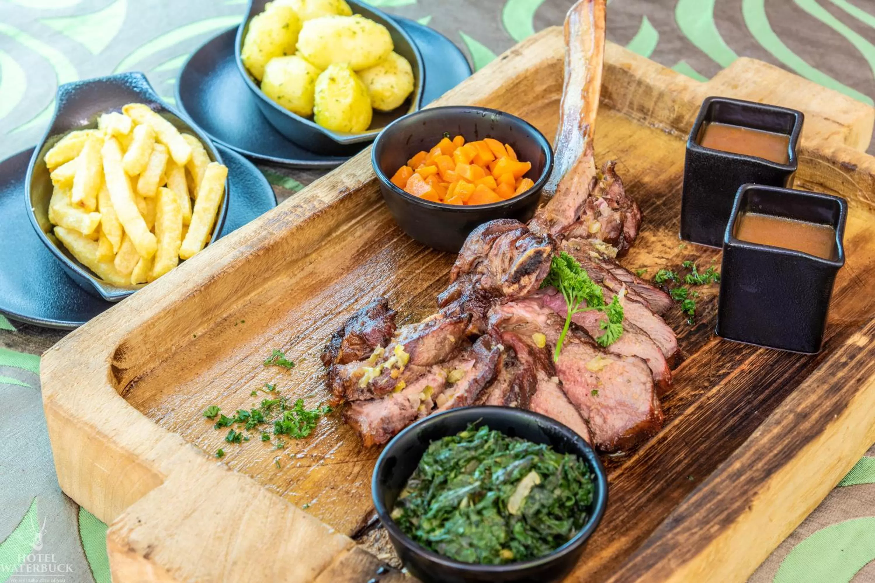 Food and drinks, Food in Hotel Waterbuck