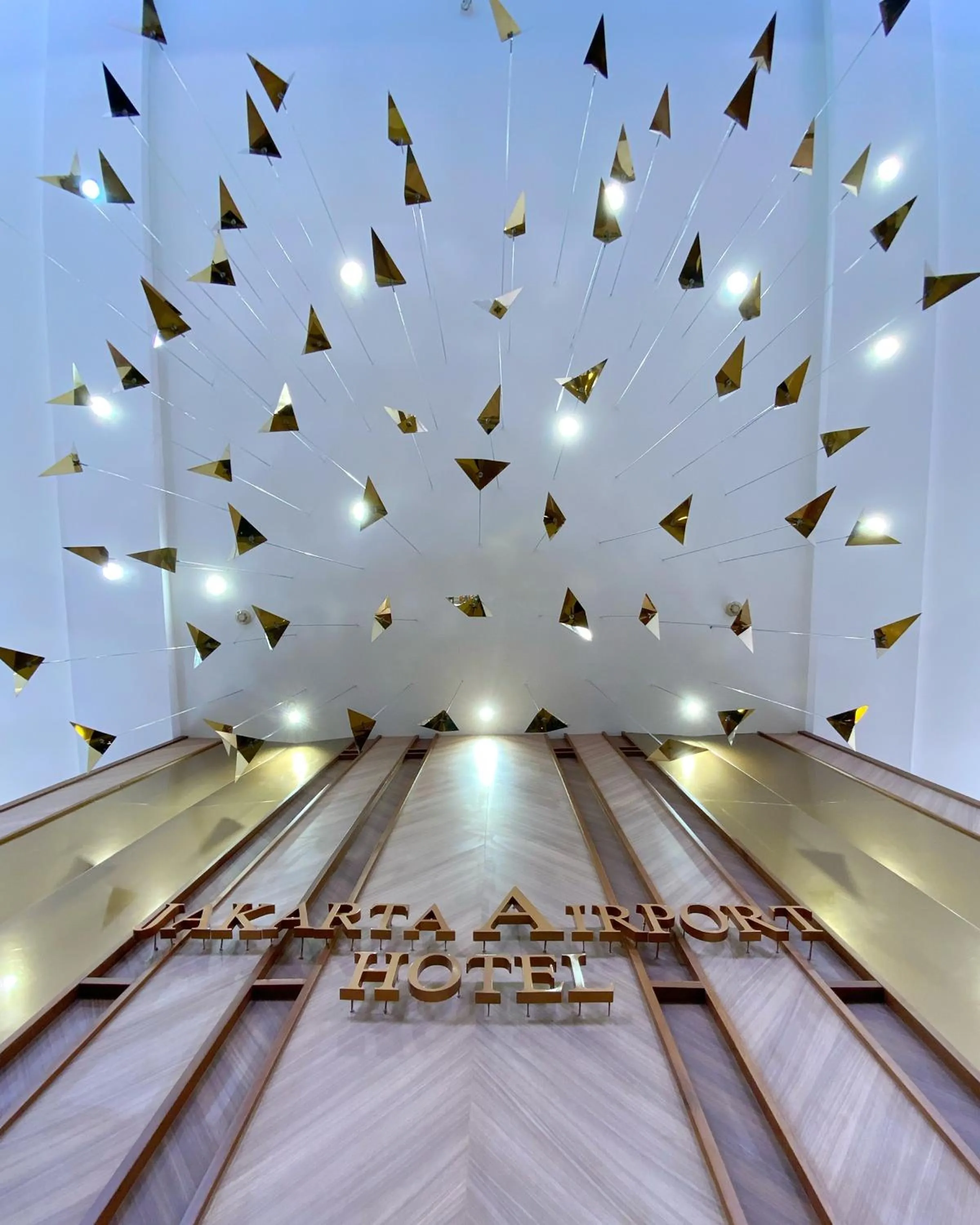 Lobby or reception in Jakarta Airport Hotel