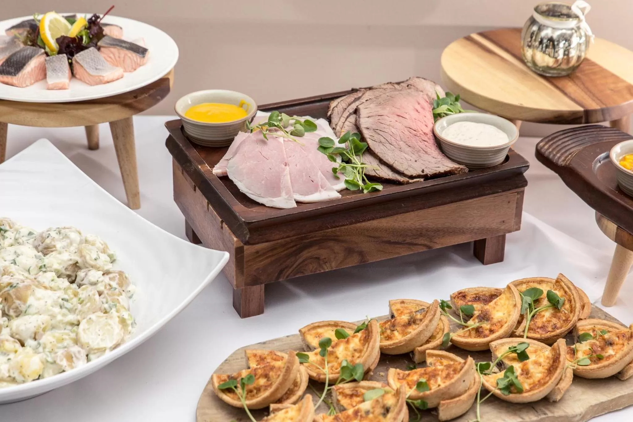 Food in The Priest House On The River