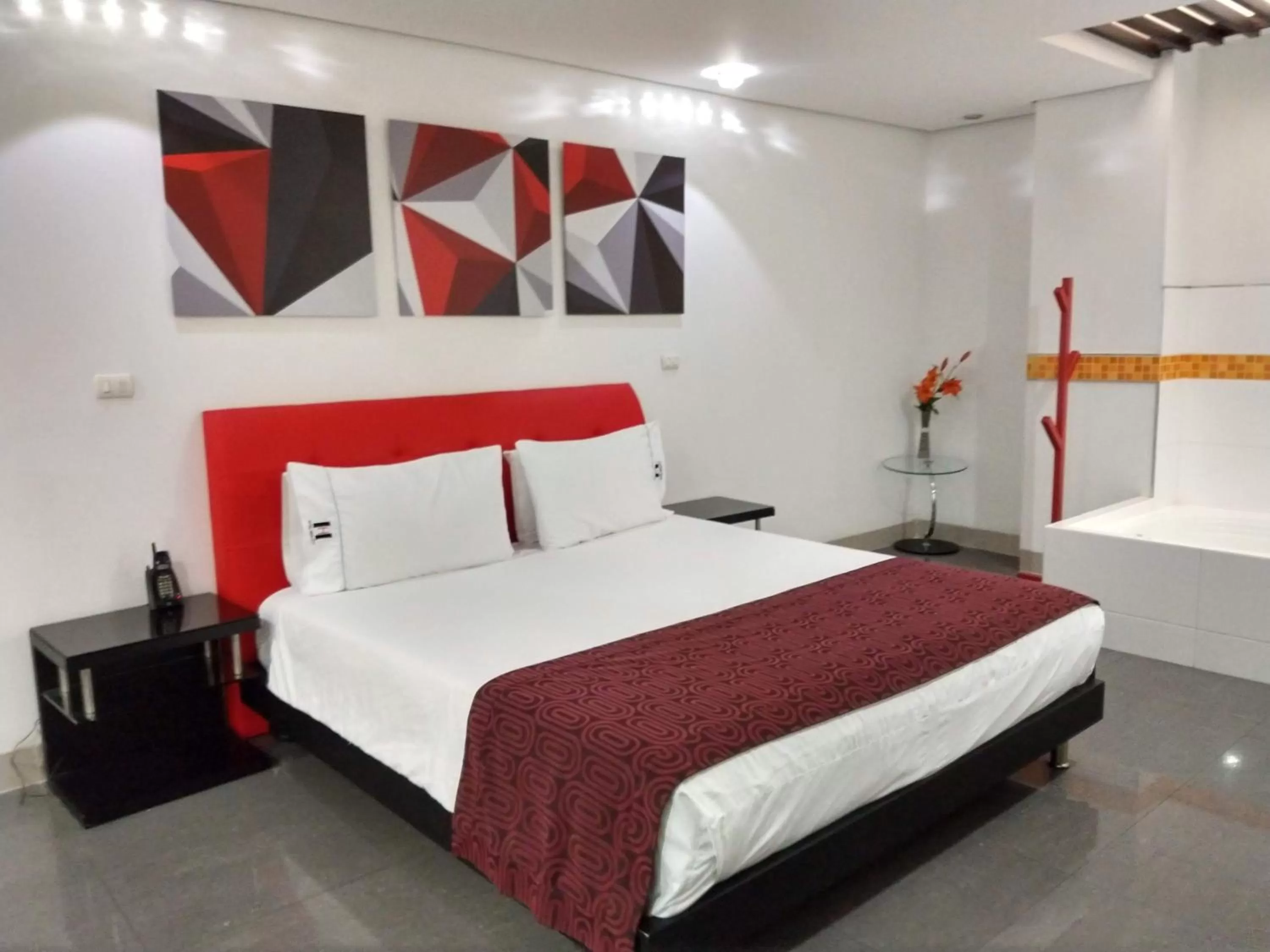 Bed in Hotel Merlott 70