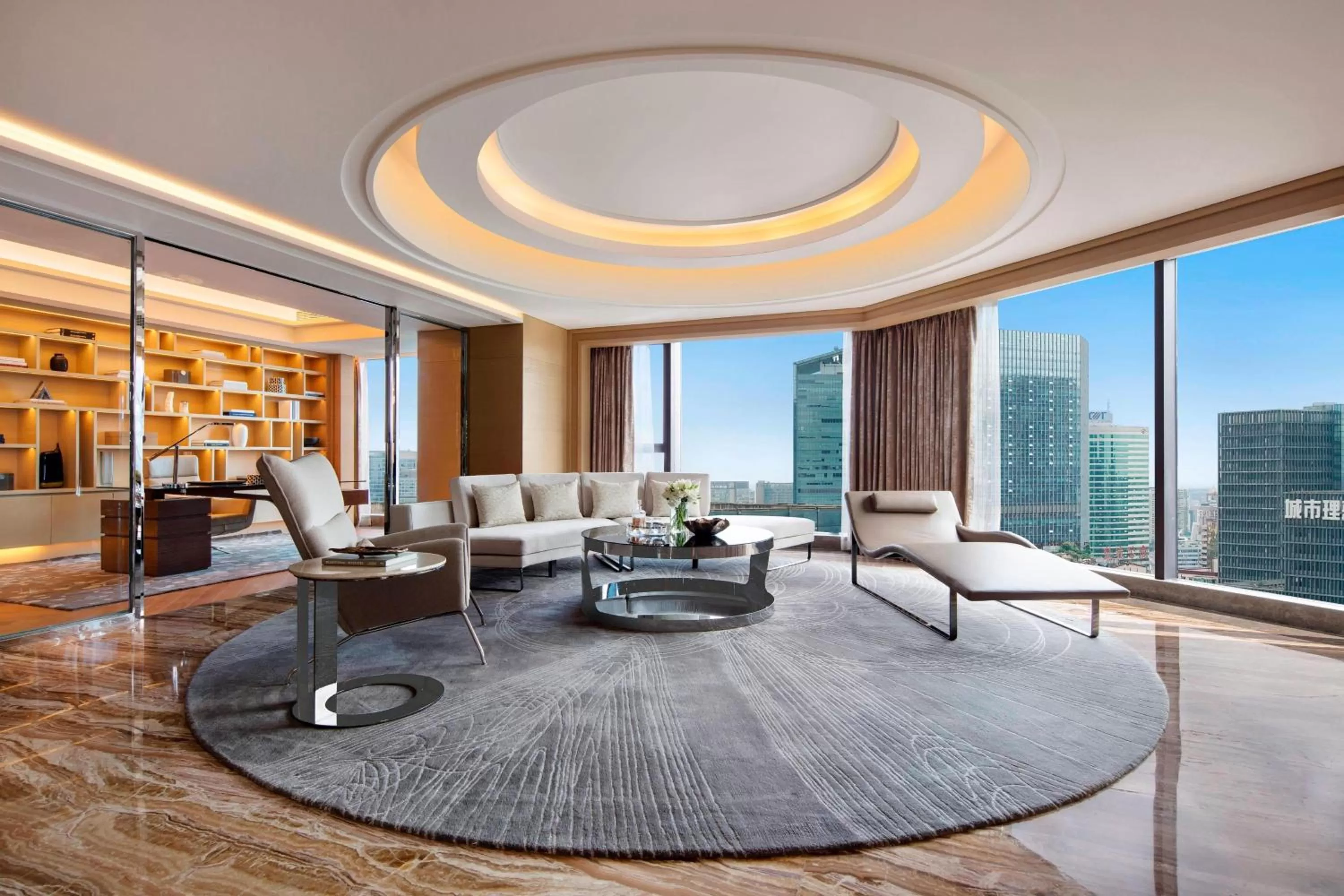 Living room in JW Marriott Hotel Chengdu