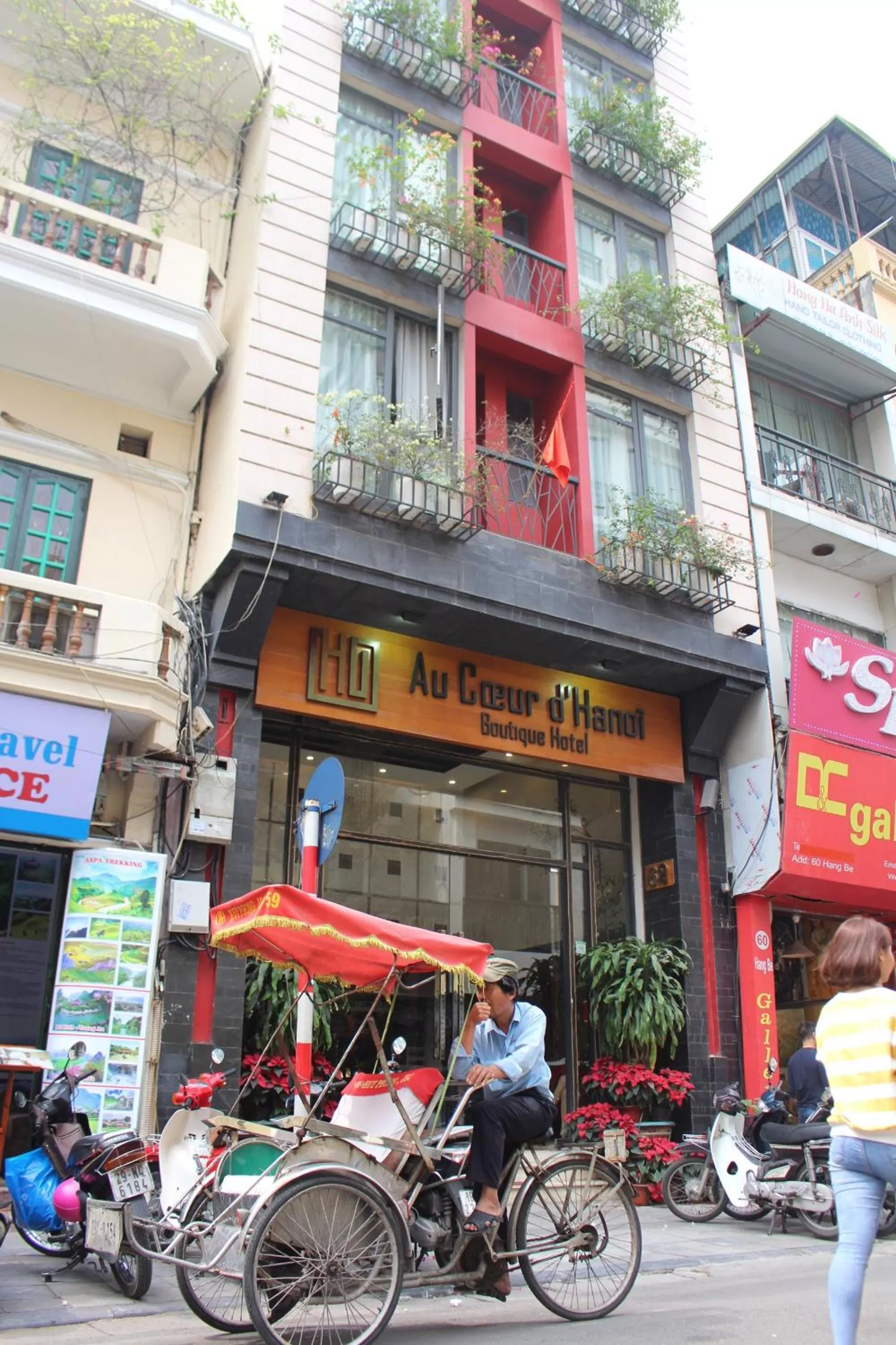 Facade/entrance in Au Coeur d'Hanoi Boutique Hotel