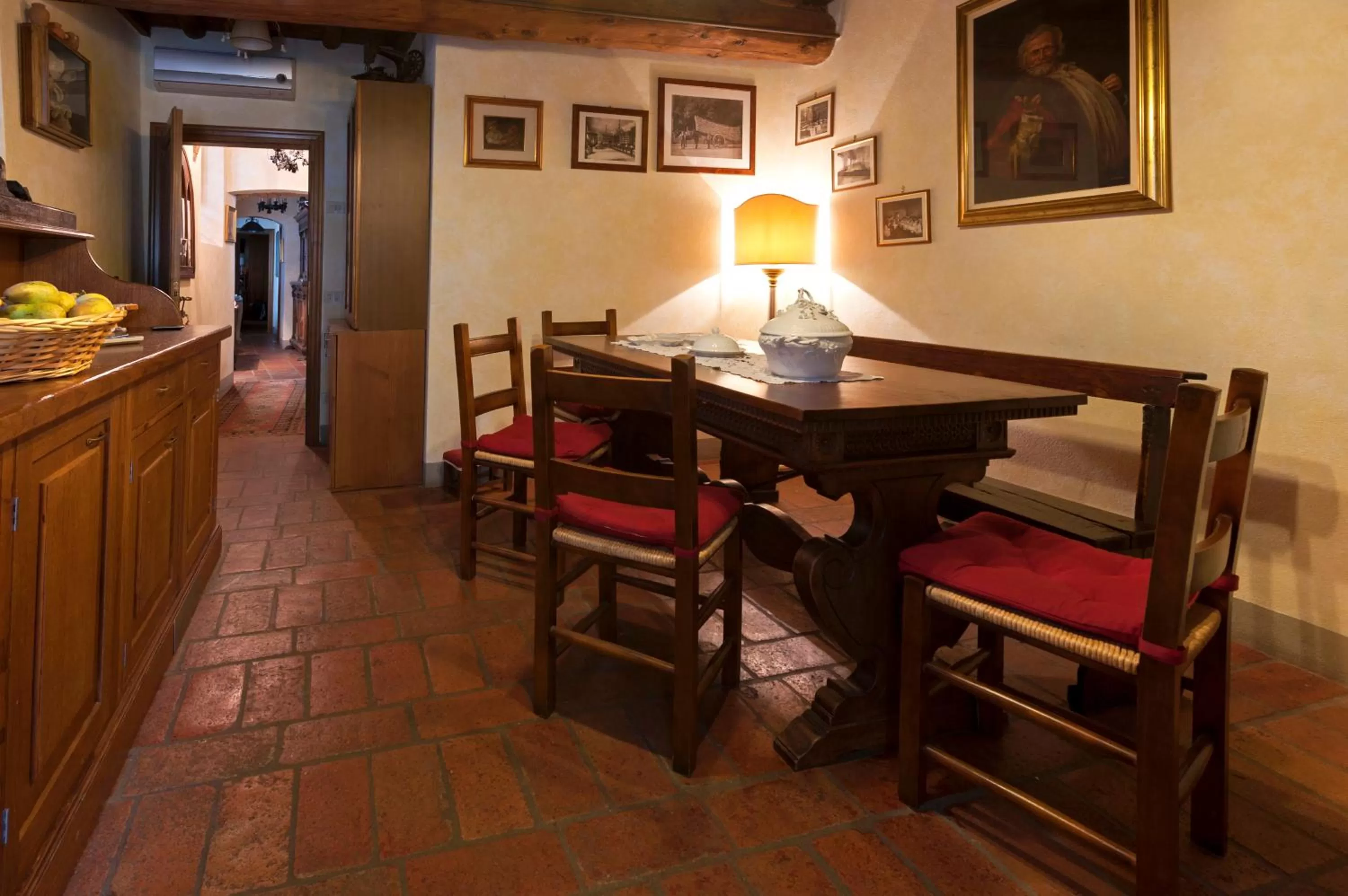 Living room in Ulivo Rosso