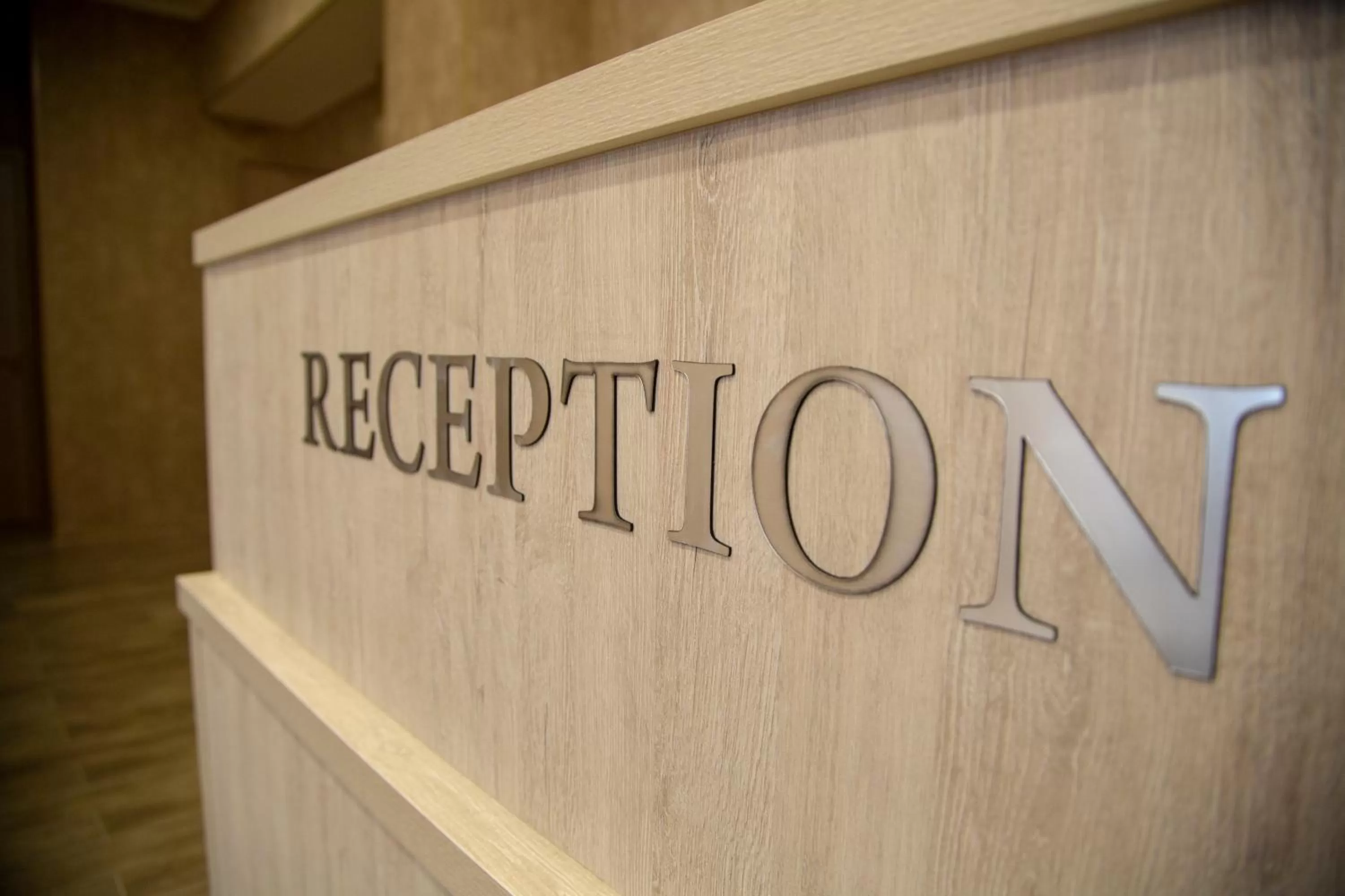 Lobby or reception, Property Logo/Sign in Family Hotel Triston