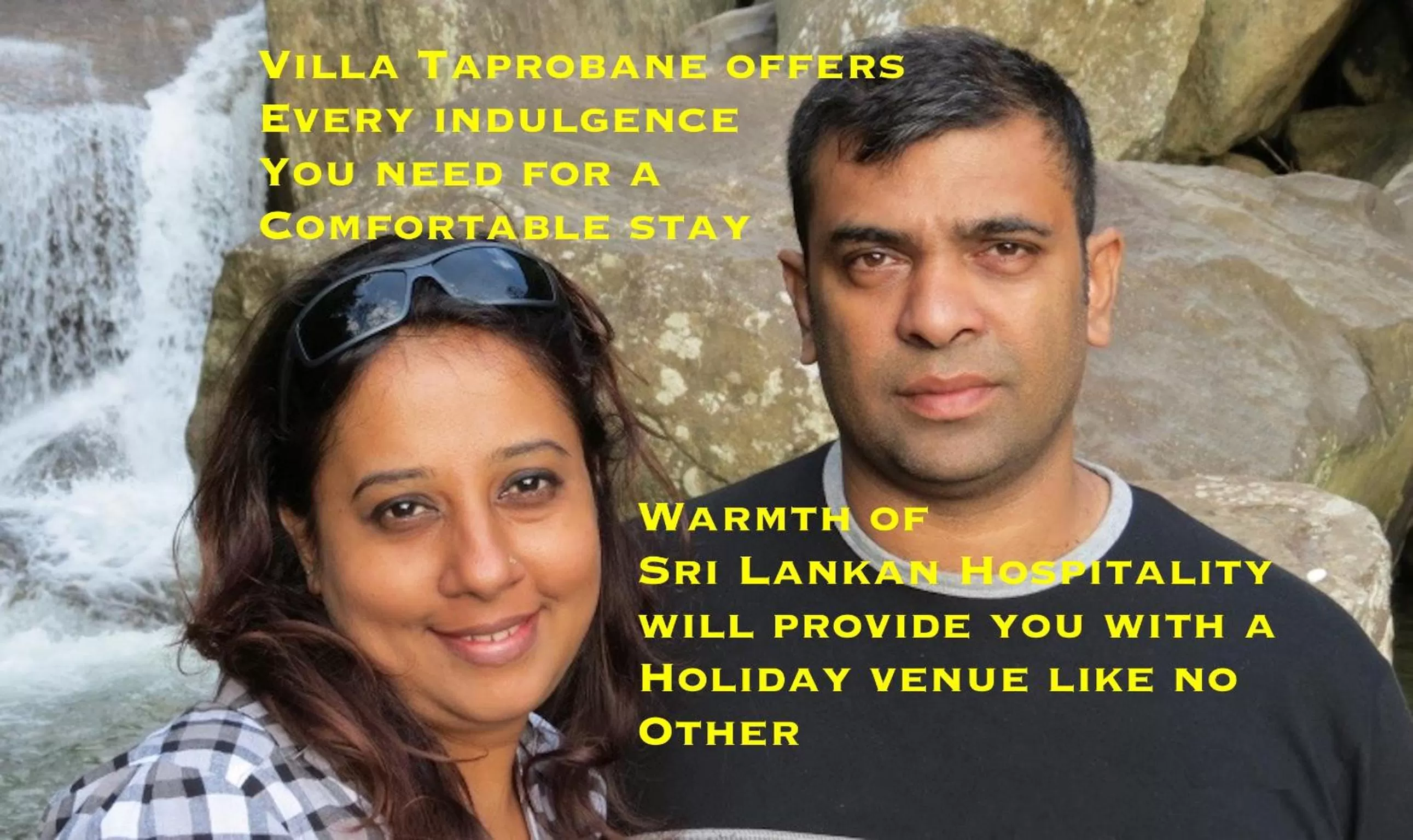 Guests in Villa Taprobane