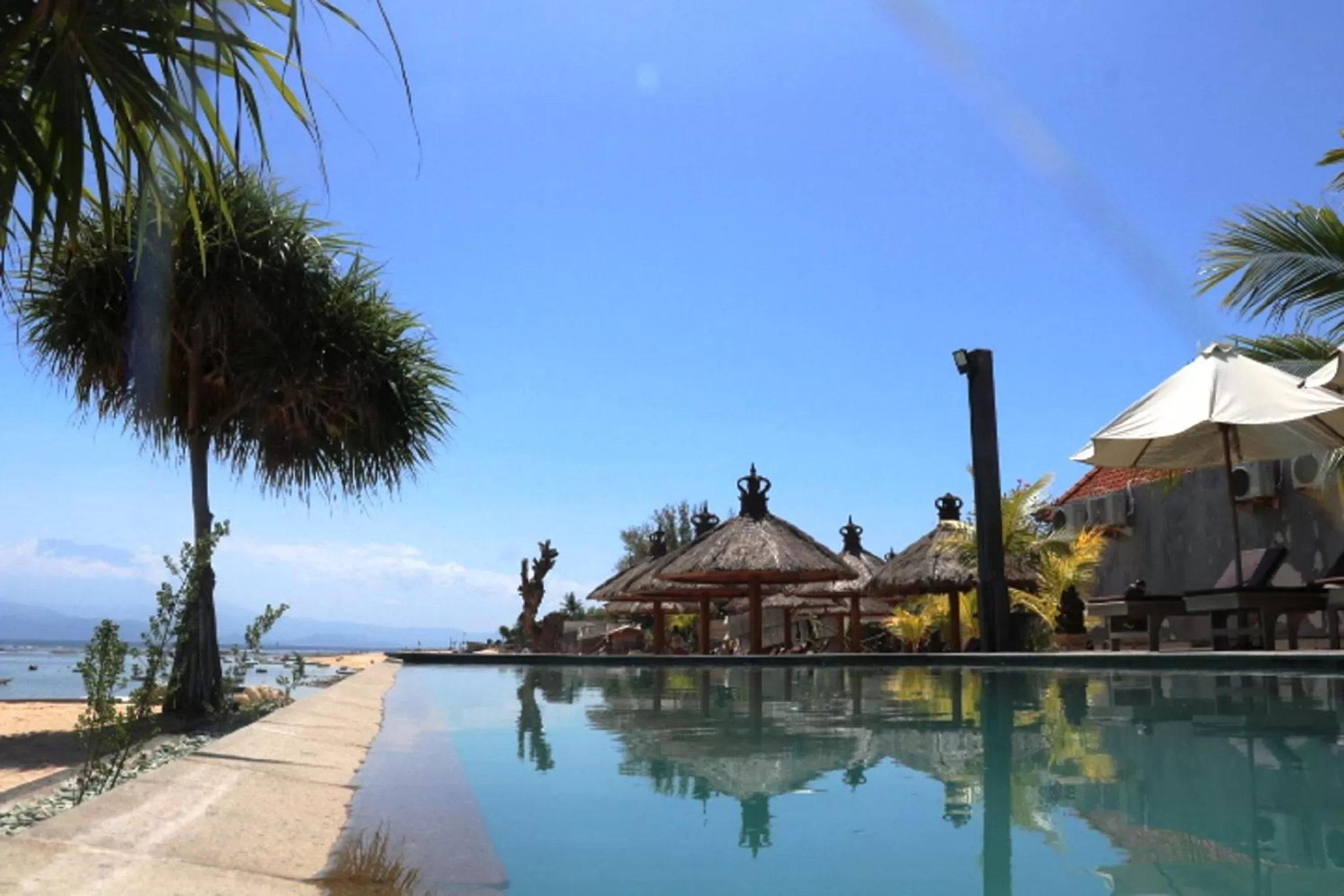 Sea view in Pemedal Beach Resort