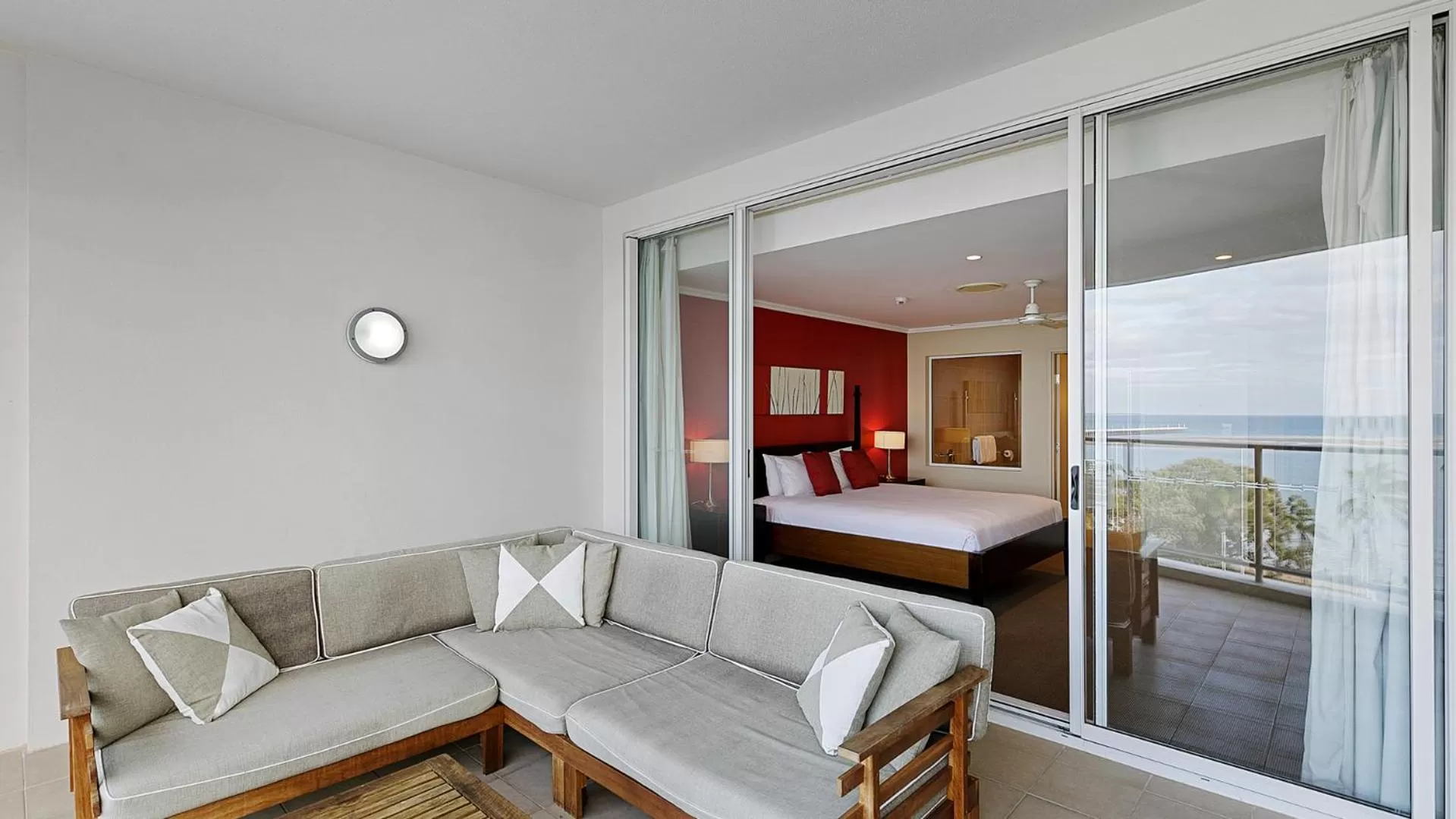 Decorative detail, Bed in Oaks Hervey Bay Resort and Spa