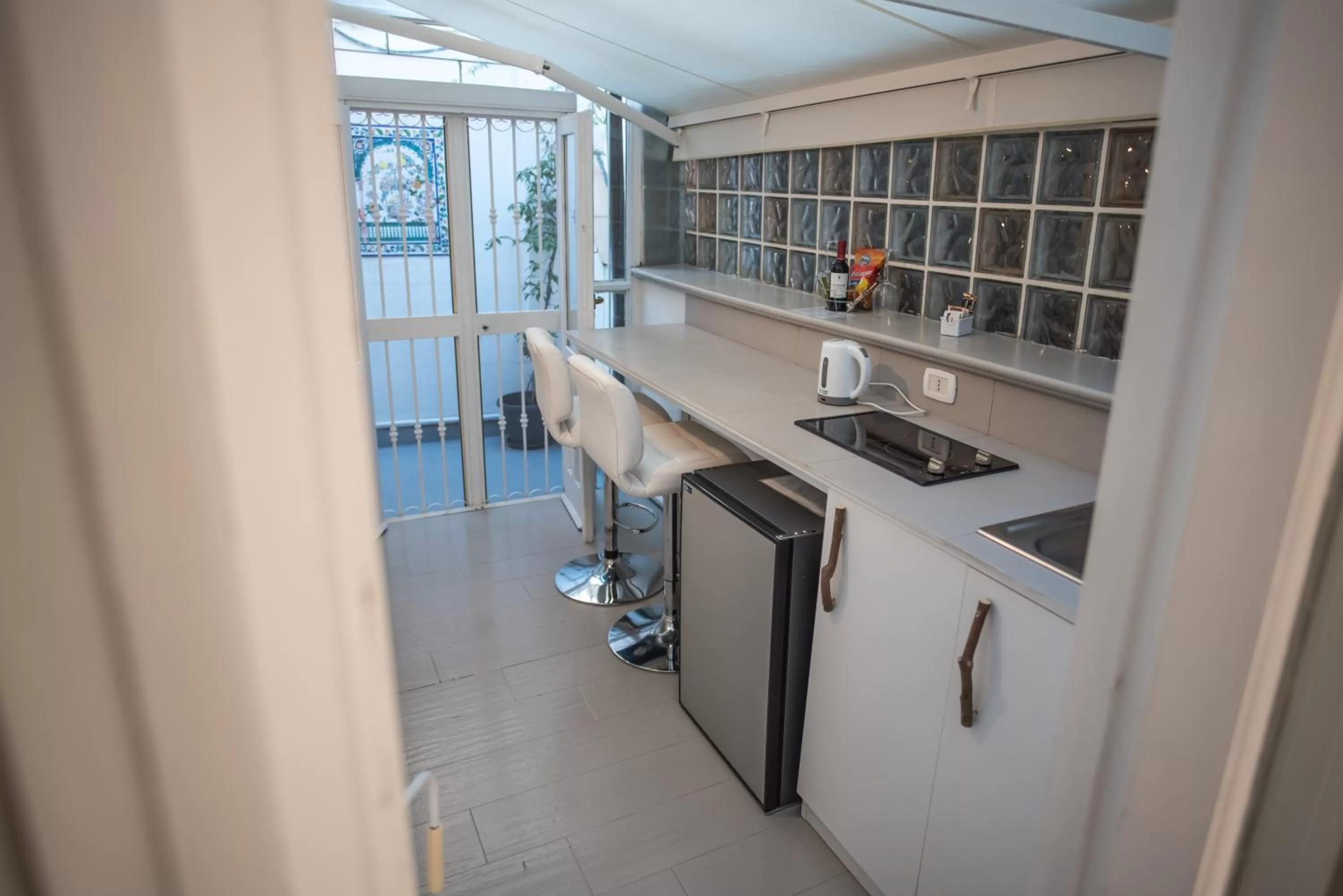 Kitchen or kitchenette in Aretusa Vacanze B&B