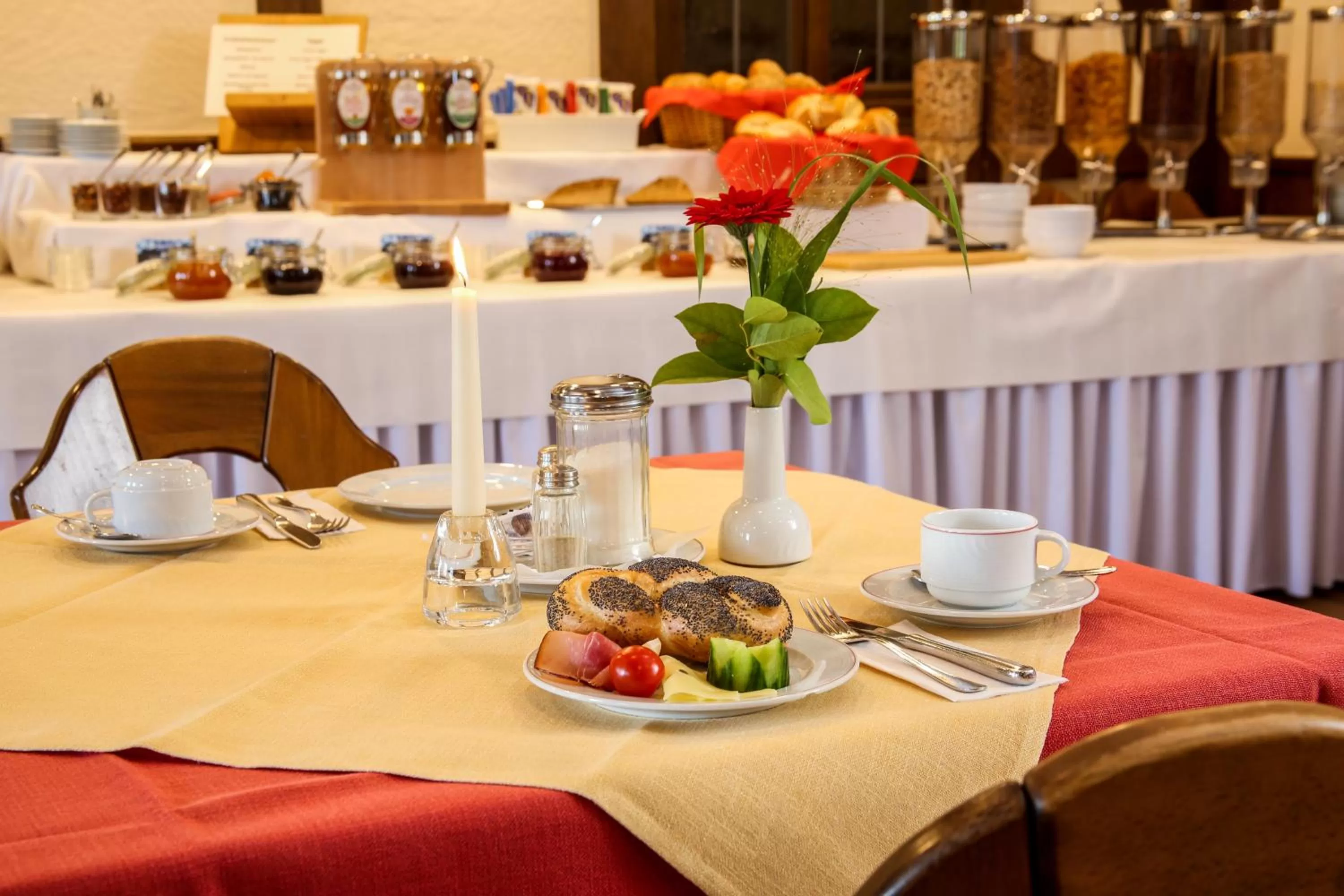 Breakfast in Hotel-Restaurant Stern