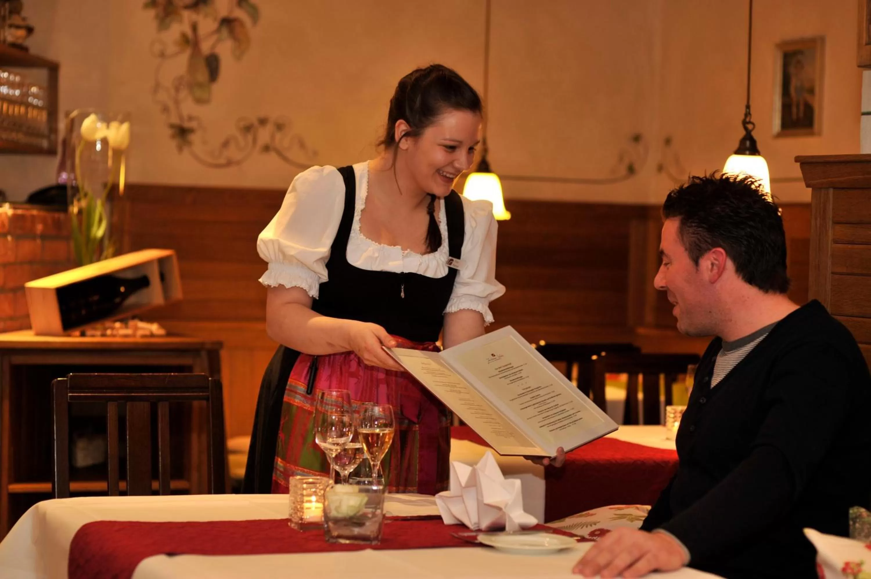 Staff in Hotel Restaurant Zeiskamer Mühle