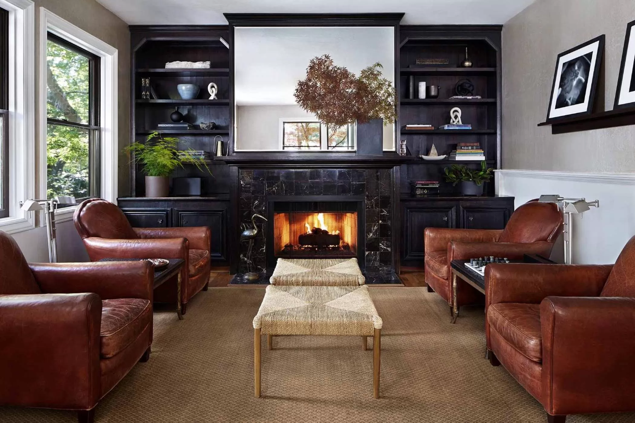 Library in Gaige House