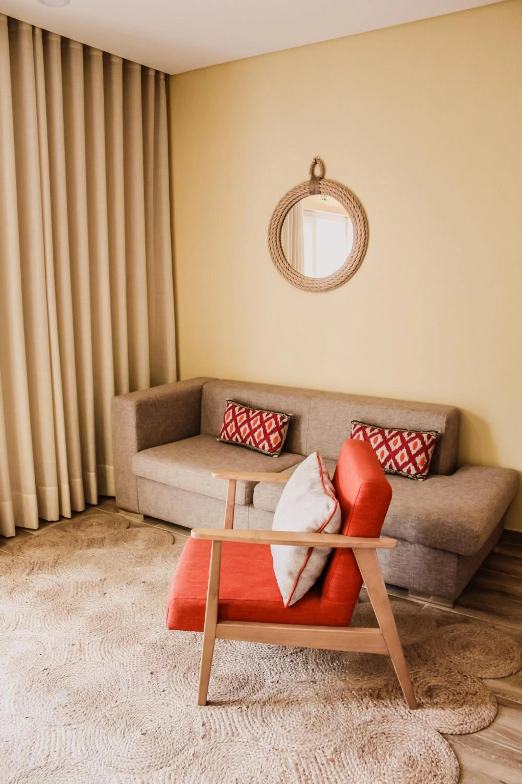 Seating area in Hotel Neptuno