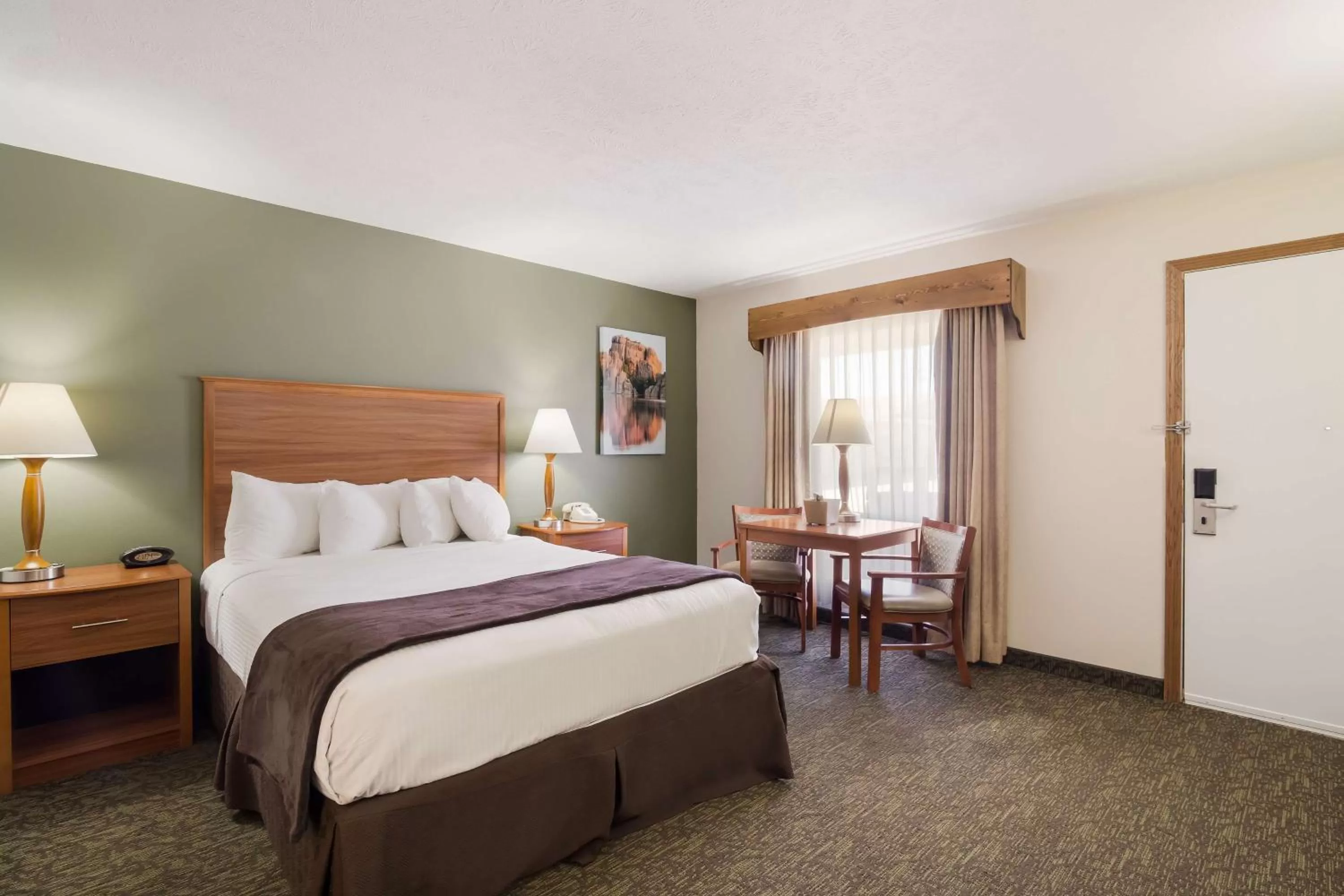 Bedroom, Bed in Best Western Graham's