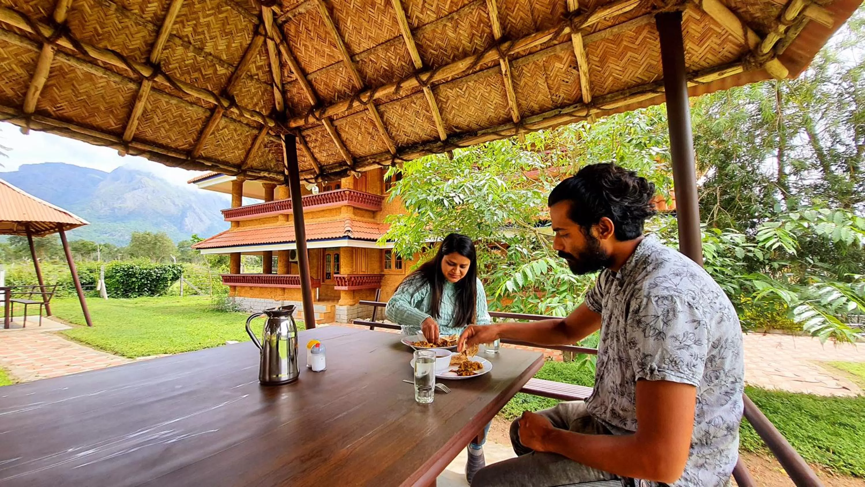 Dining area in Avadale Masinagudi - Stag Groups Not Allowed