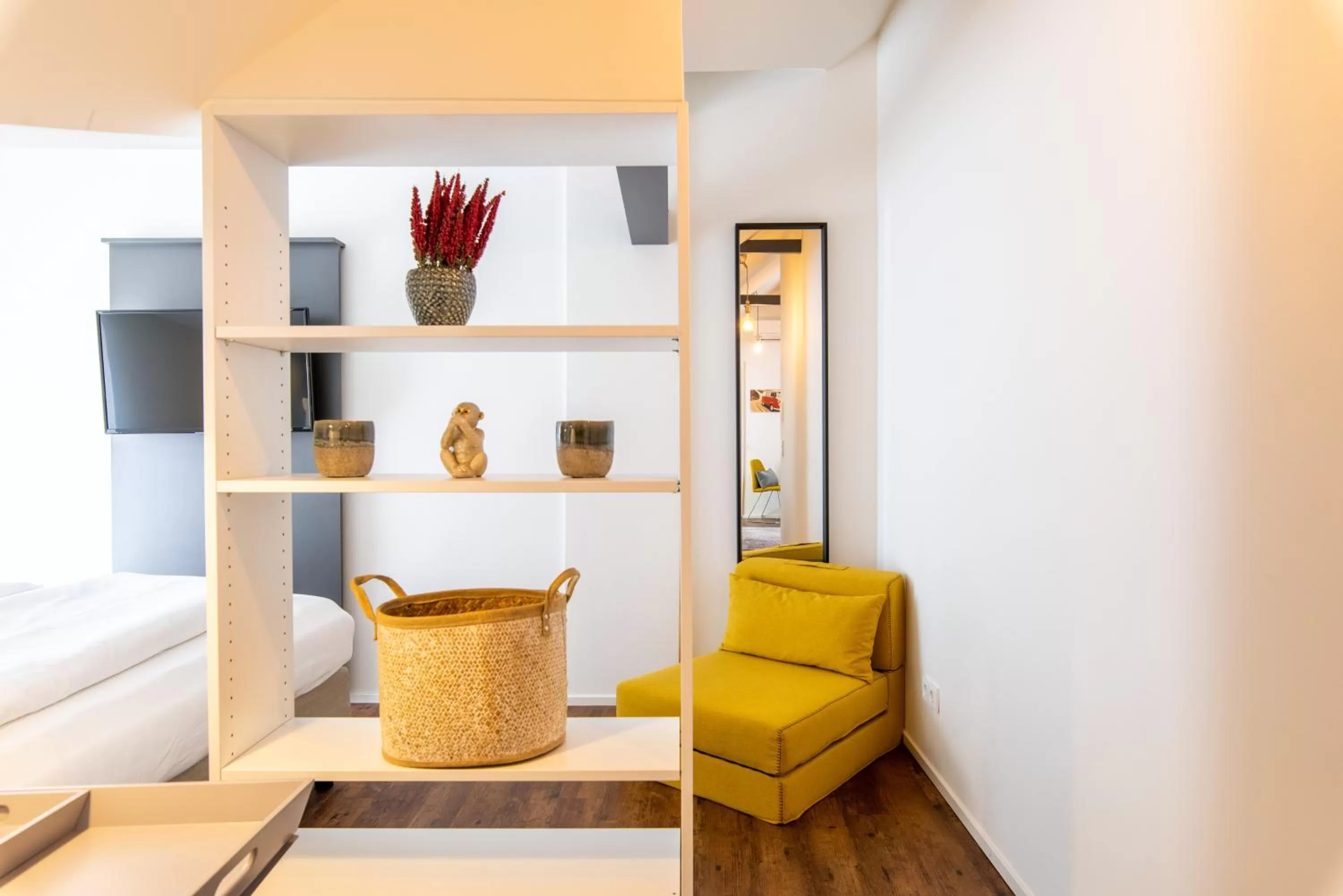 Seating Area in Luxstay Bad Nauheim - Self-Check-In