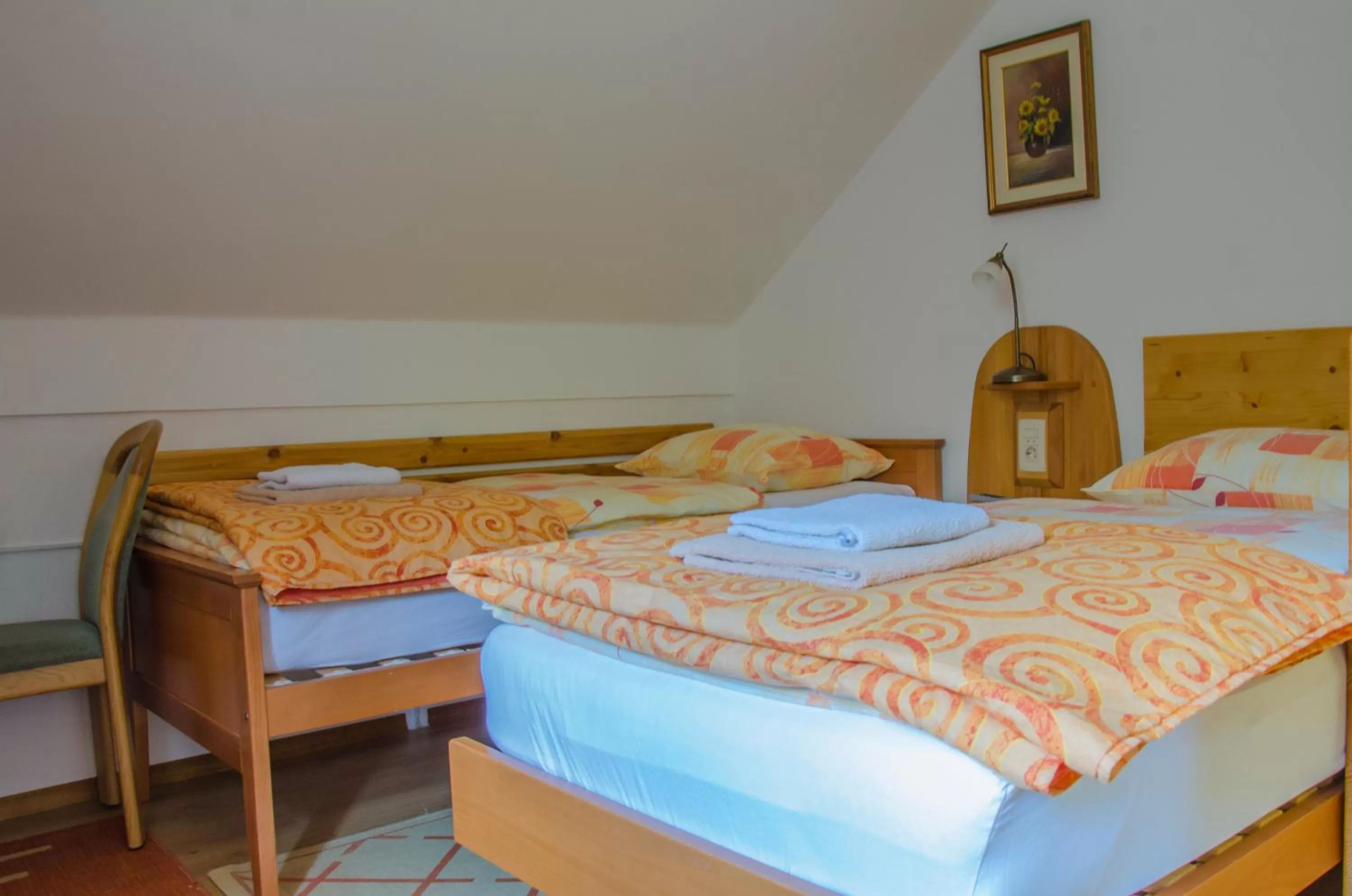 Bed in Miškar Rooms