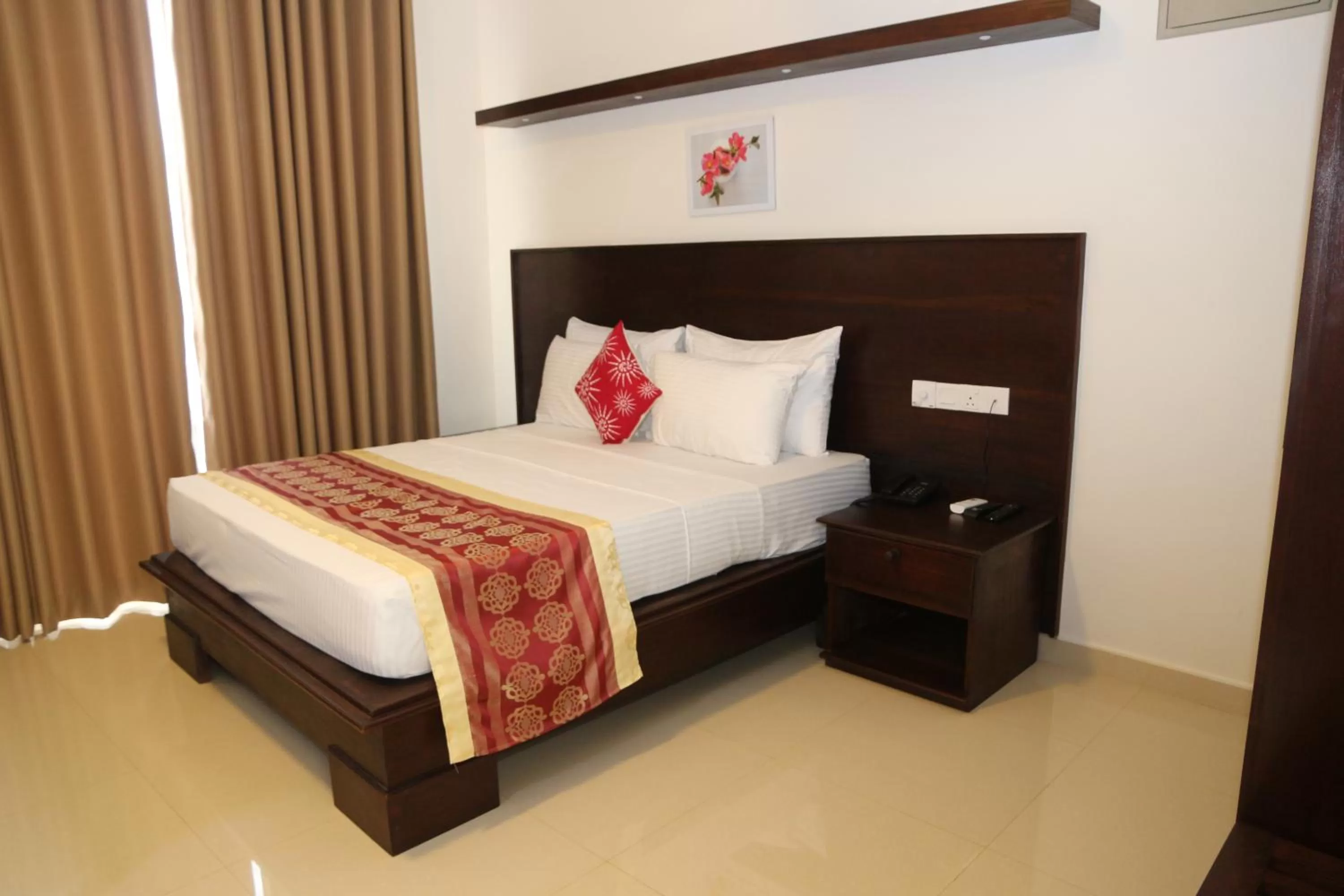 Bed in Hotel Nelly Marine