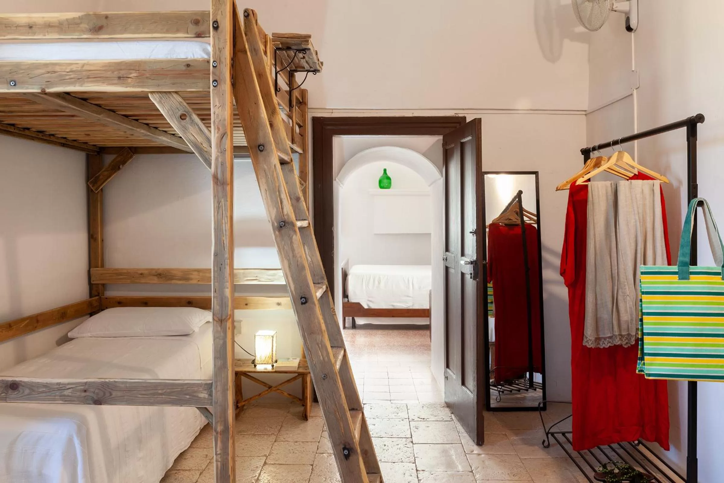 Bedroom, Bunk Bed in B&B Masseria Santanna