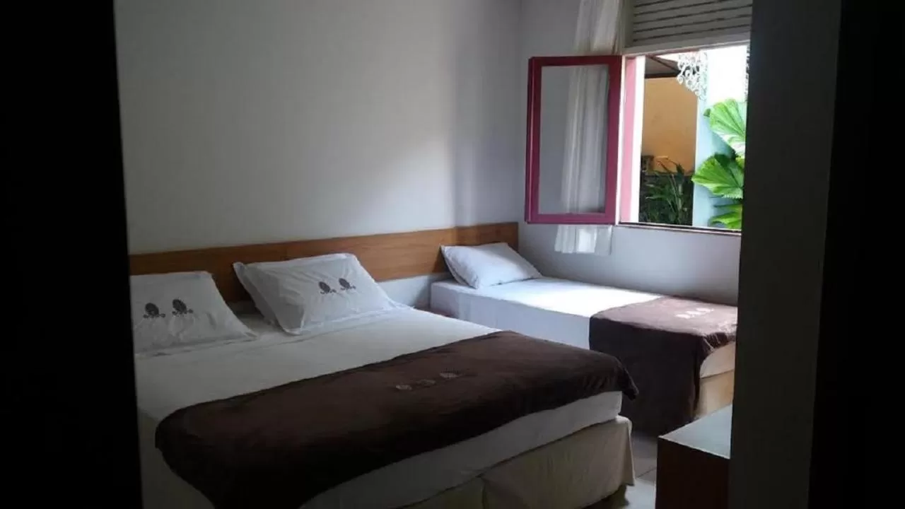 Bed in Hotel Pedra da Concha