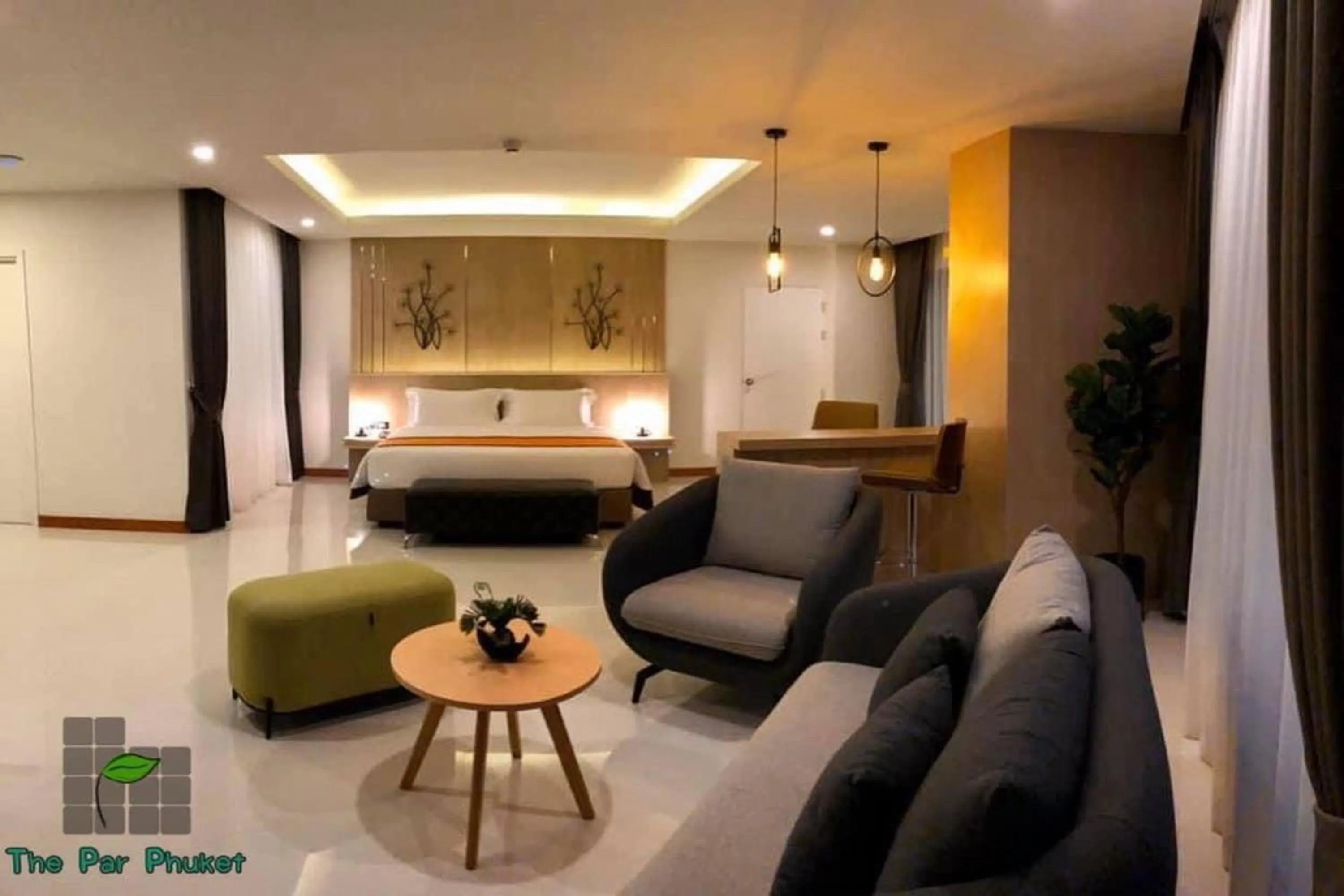 Bedroom in The Par Phuket SHA Plus