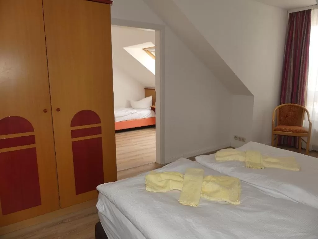 Photo of the whole room, Bed in Apartmenthaus Binzer Sterne