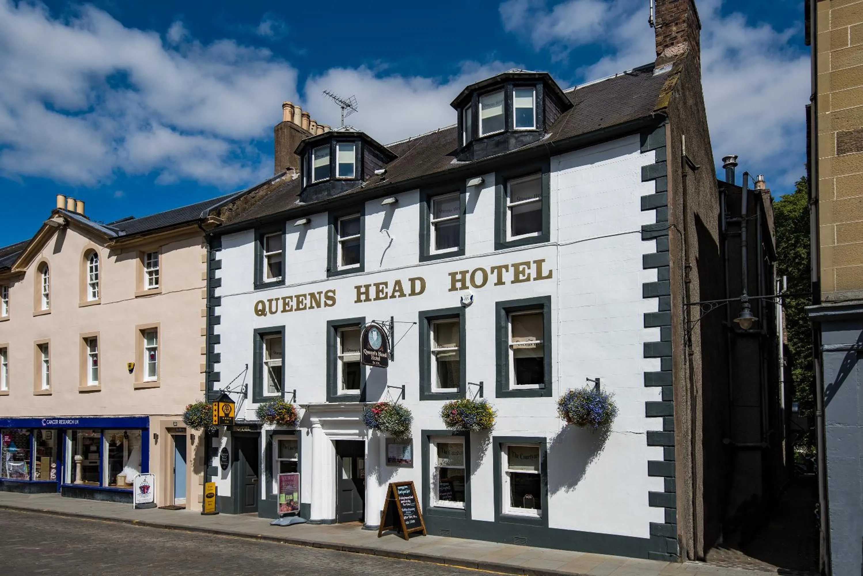 Property building in Queenshead Hotel Kelso