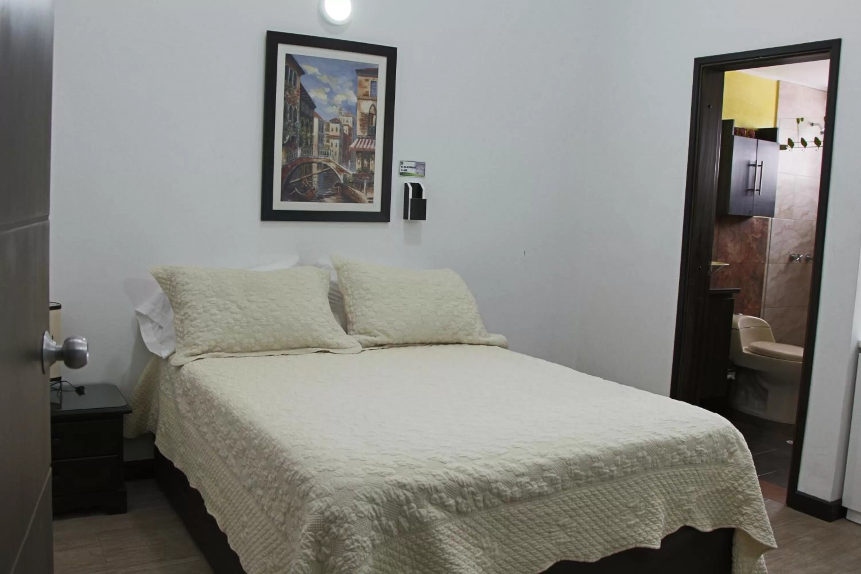 Bed in Hospedaje Solymar Sarie Bay