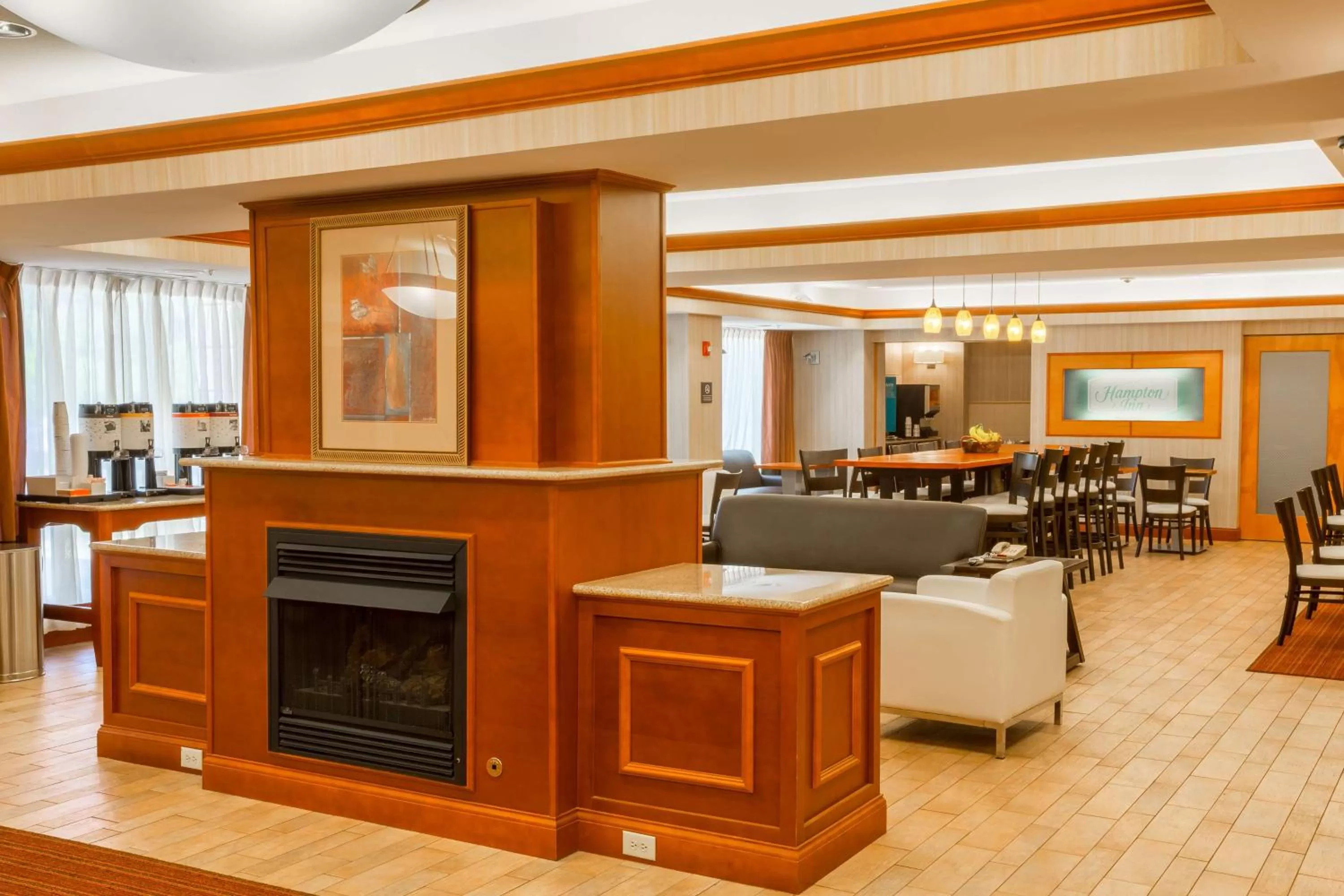 Lobby or reception in Hampton Inn Goshen